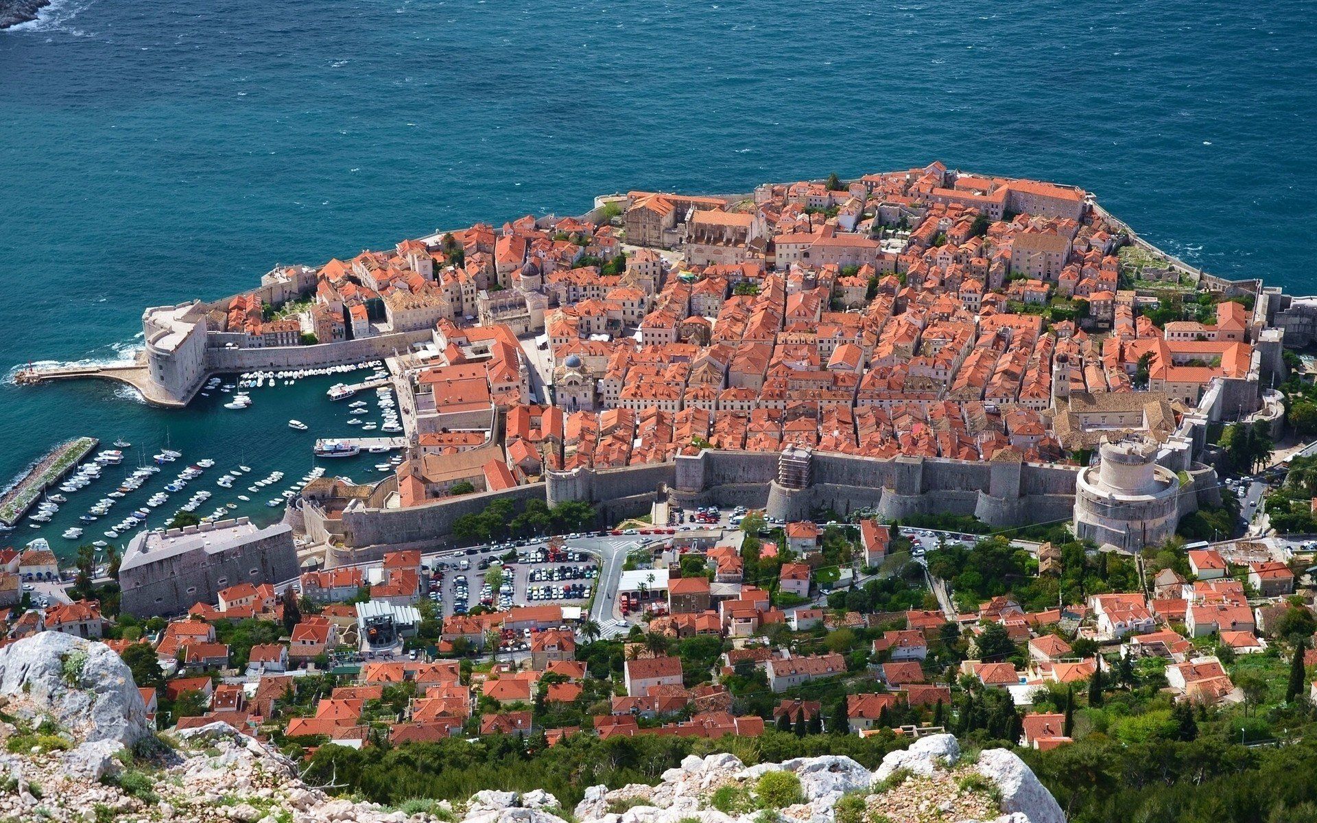 Dubrovnik, Croatia, Town Wallpaper HD / Desktop and Mobile