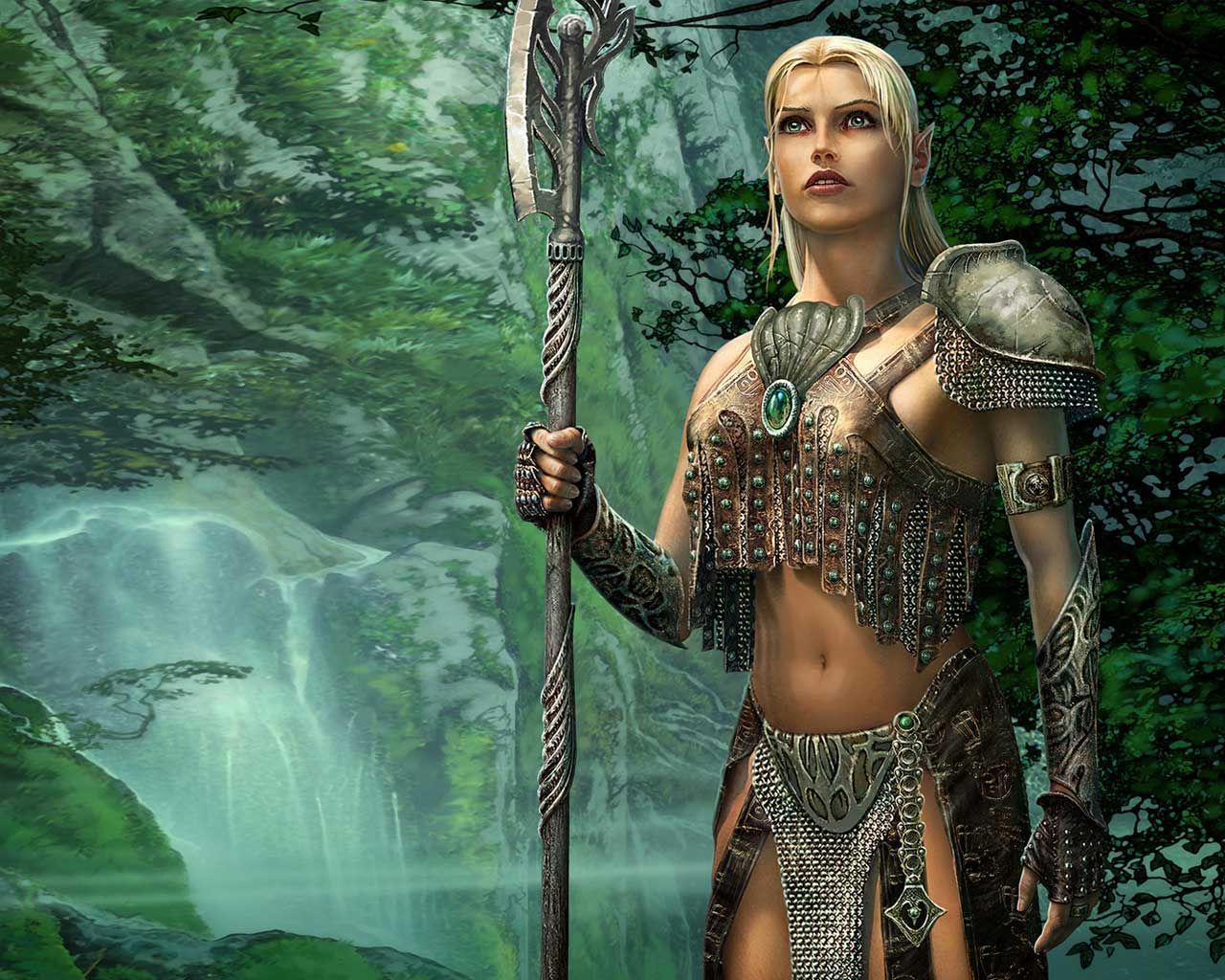Forest Elf Wallpaper 97145