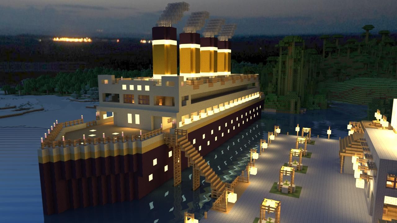 Minecraft Titanic Wallpapers - Wallpaper Cave