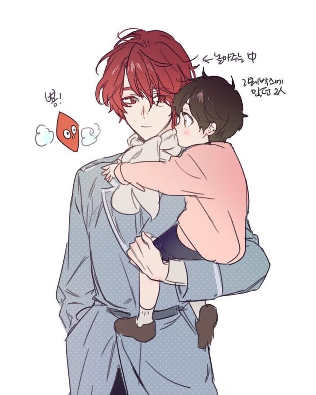 Enryu and kid Baam [FanArt]