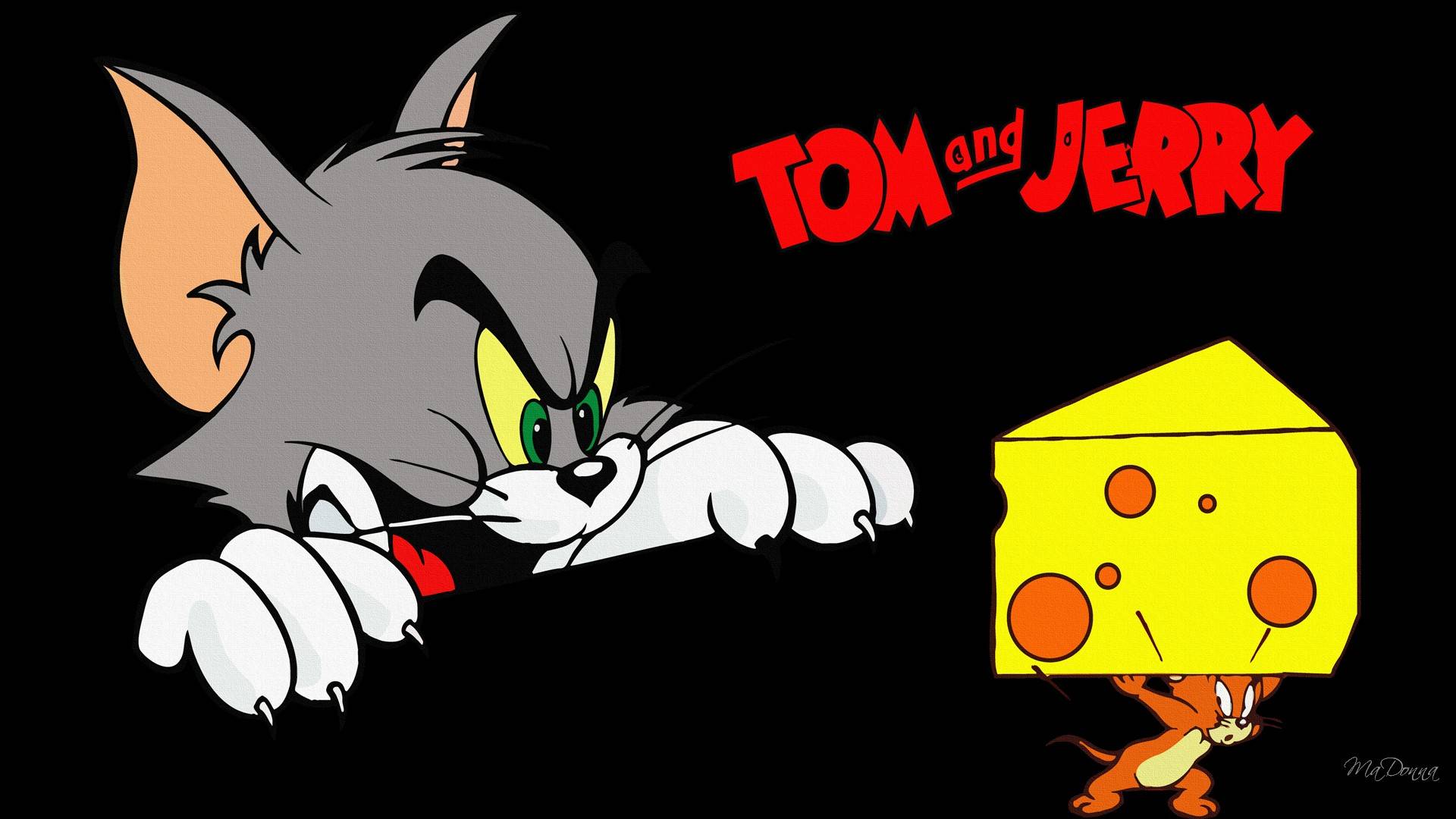 Puss Tom And Mouse Jerry Cartoon HD Wallpaper For Desktop