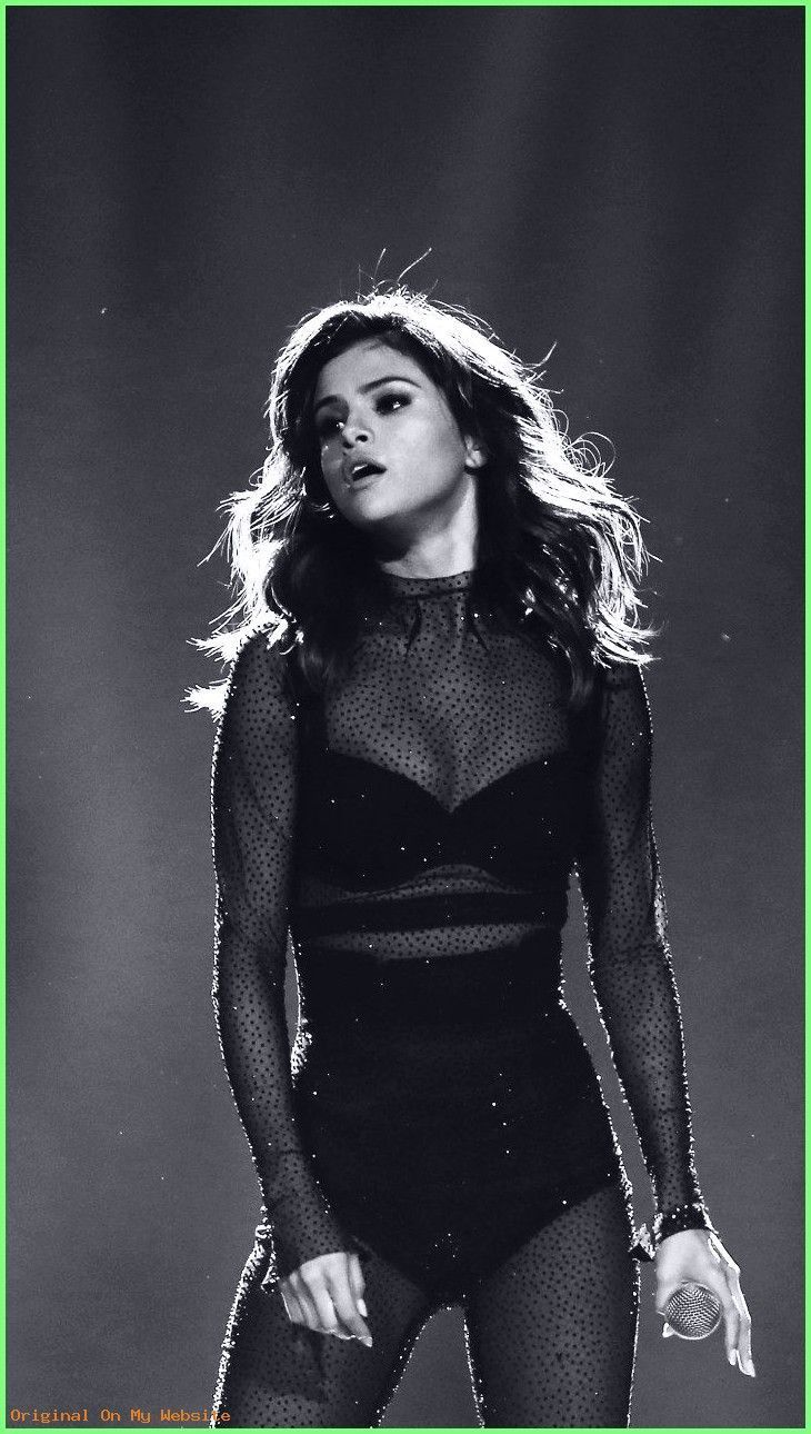 Wallpaper Samsung Vintage Selena Gomez, performance