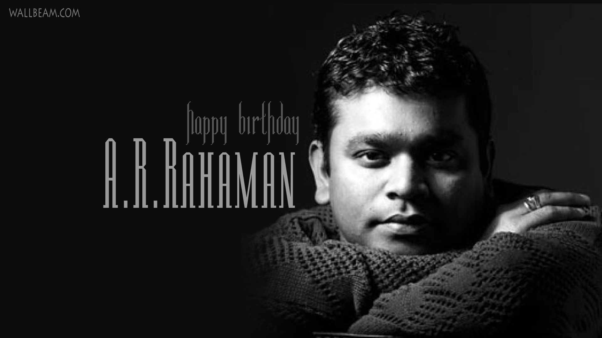 AR Rahman Happy Birthday HD Wallpaper. wallbeam.com. Happy