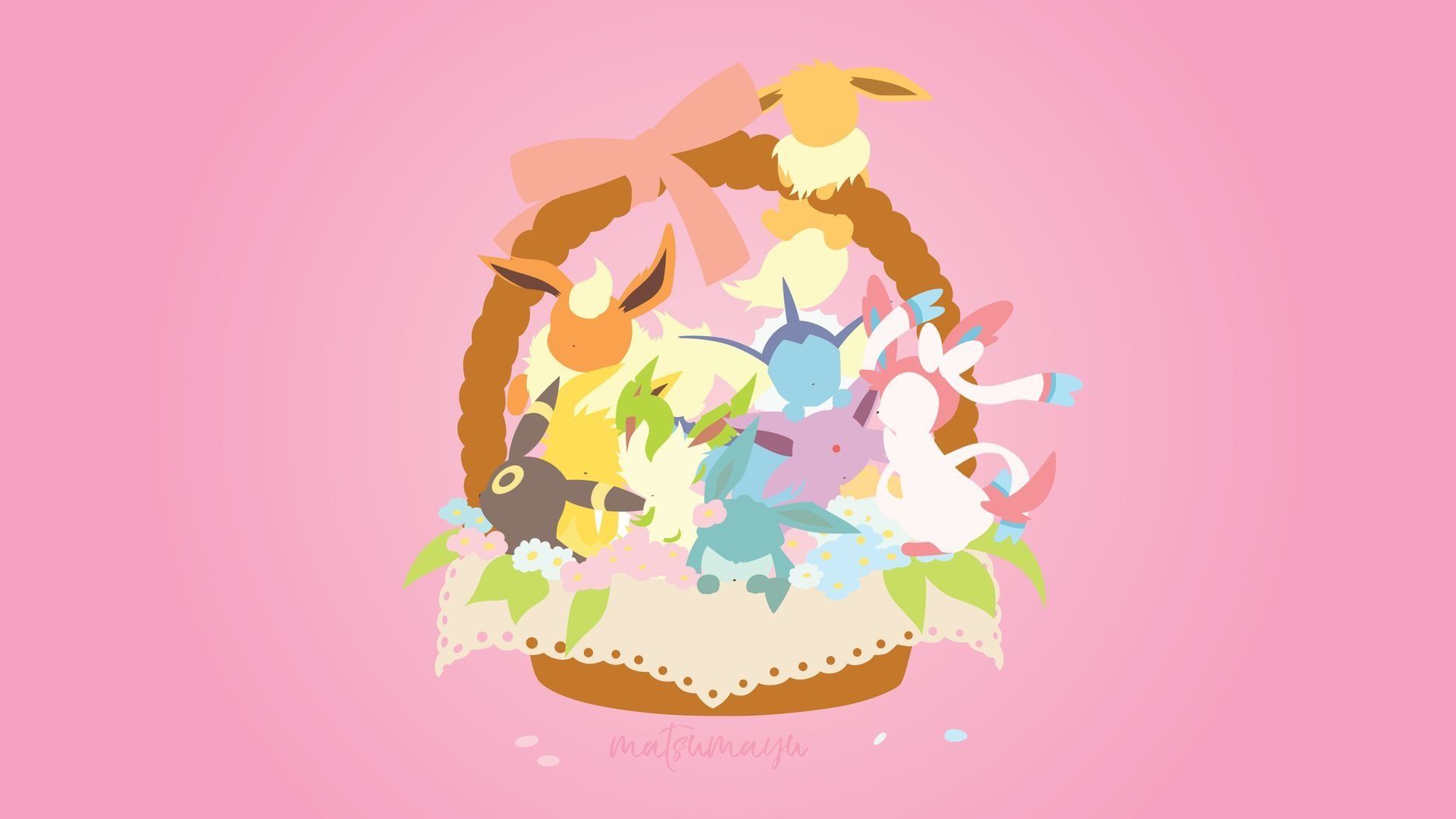 Eeveelution Squad HD Wallpaper