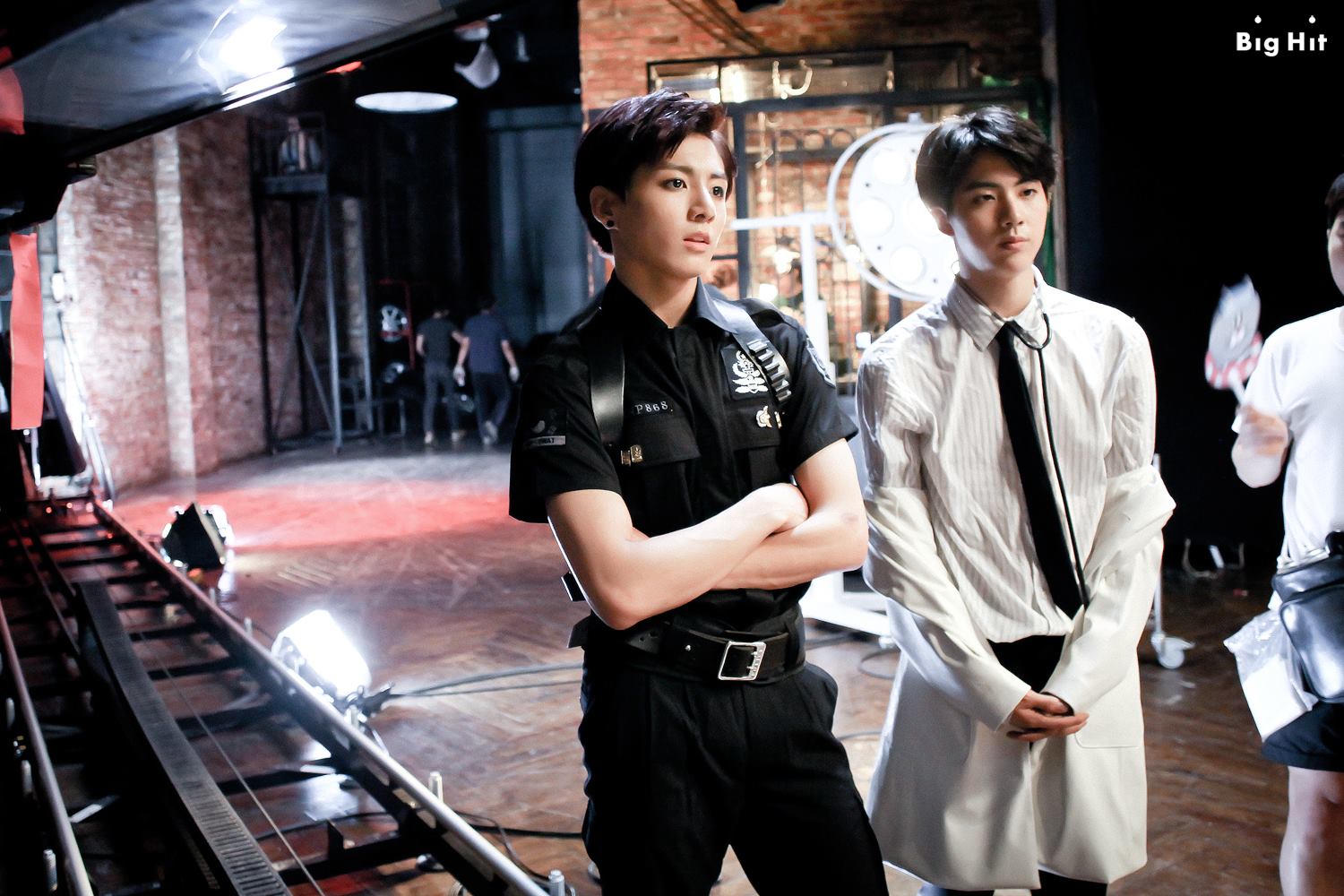 Picture FB] Starcast Bangtan Room DOPE MV Filming Chapter [150624]