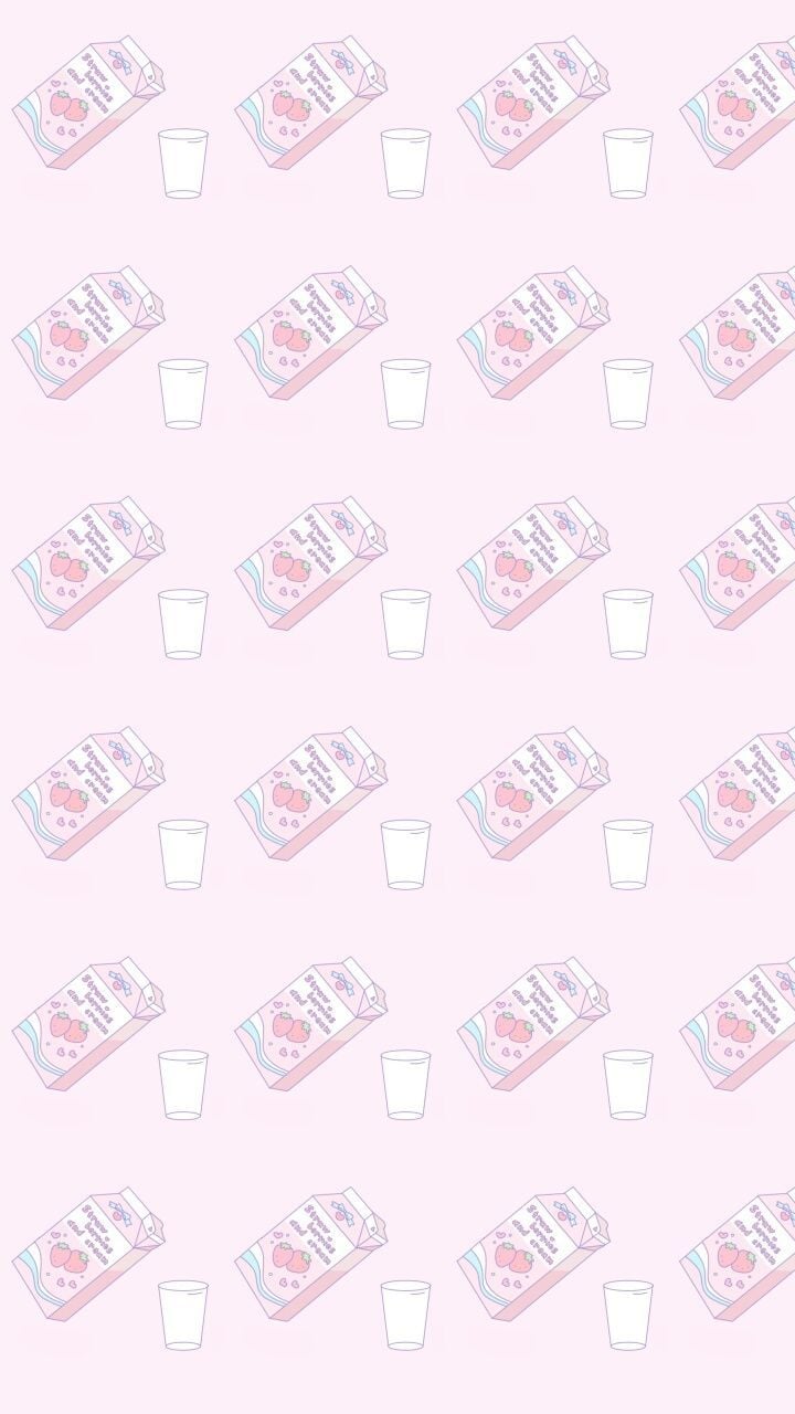 Strawberry Milk Wallpaper Free Strawberry Milk Background