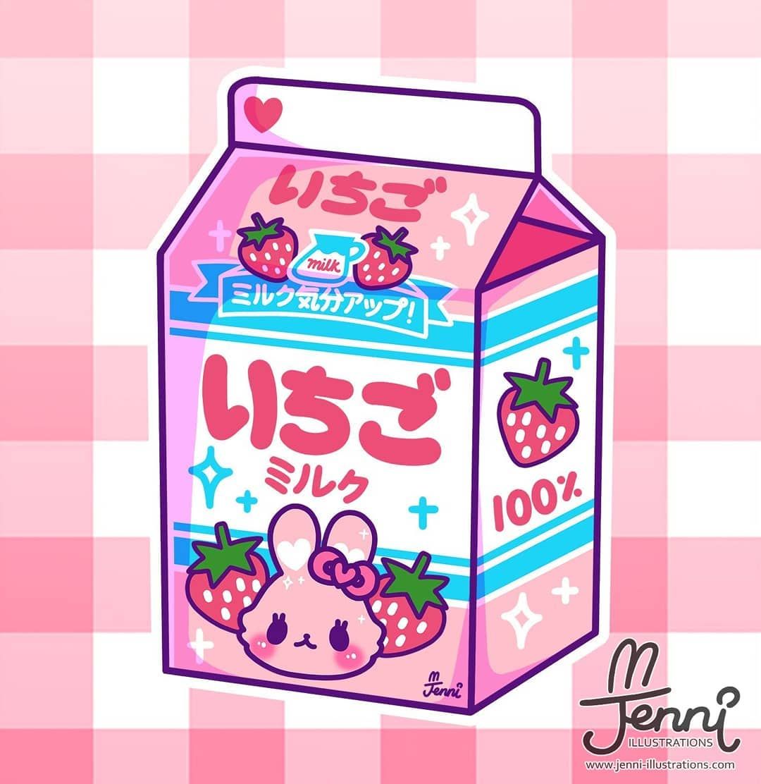Strawberry Milk Aesthetic Wallpapers Wallpaper Cave 1820