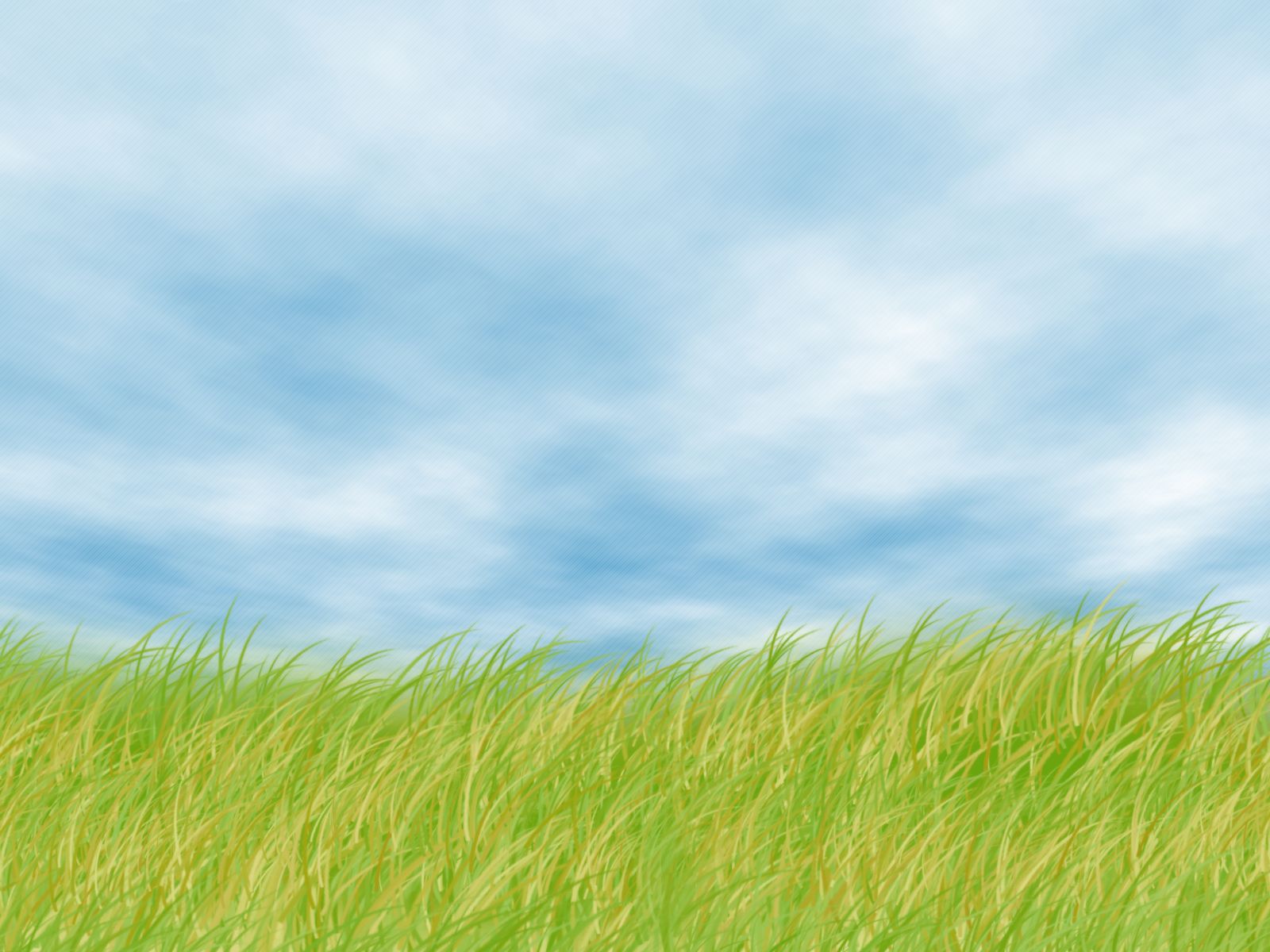 grass and clouds «Abstract «Digital Wallpaper «Anime wallpaper