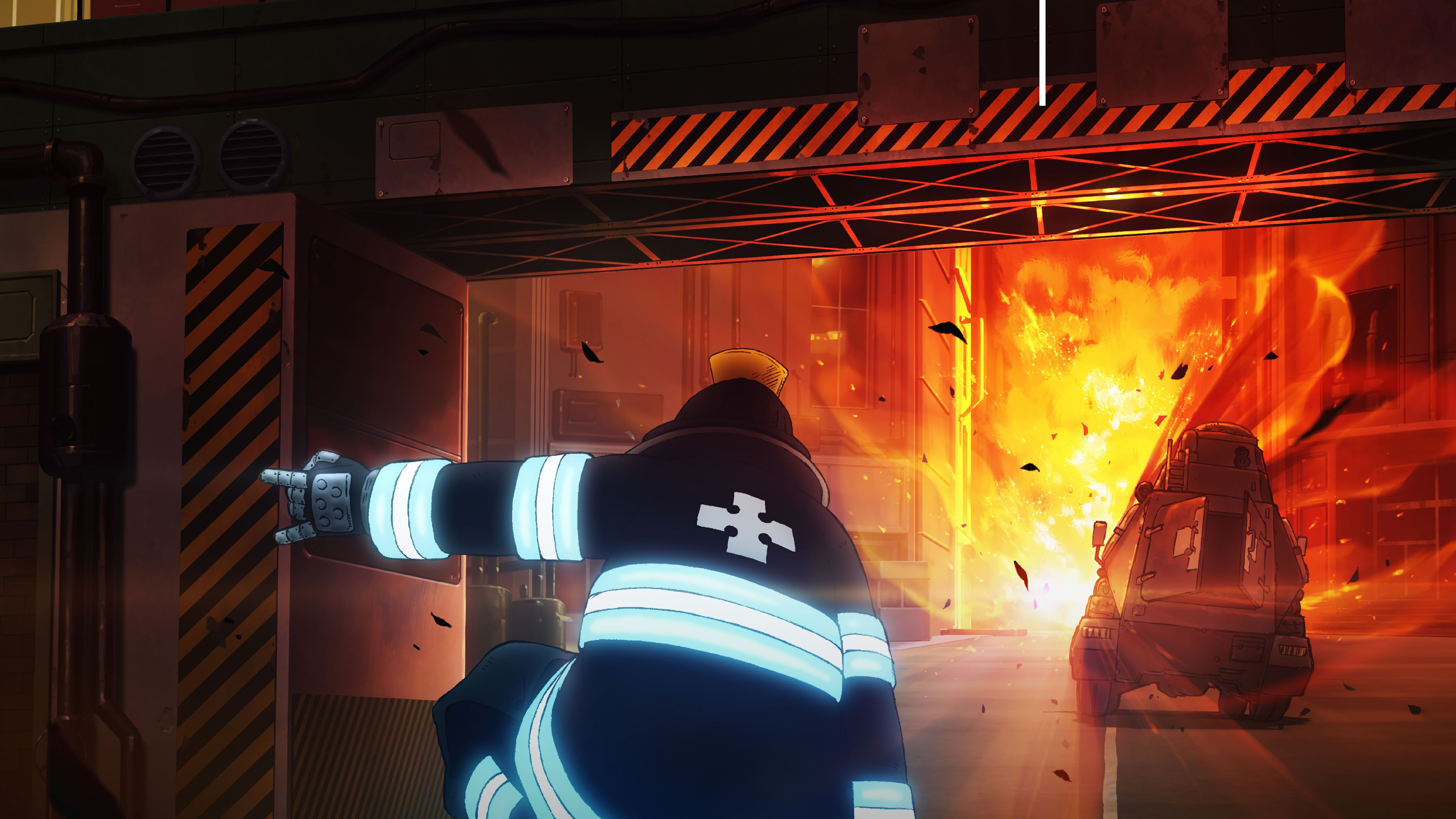 Fire Force Anime 4K Wallpaper