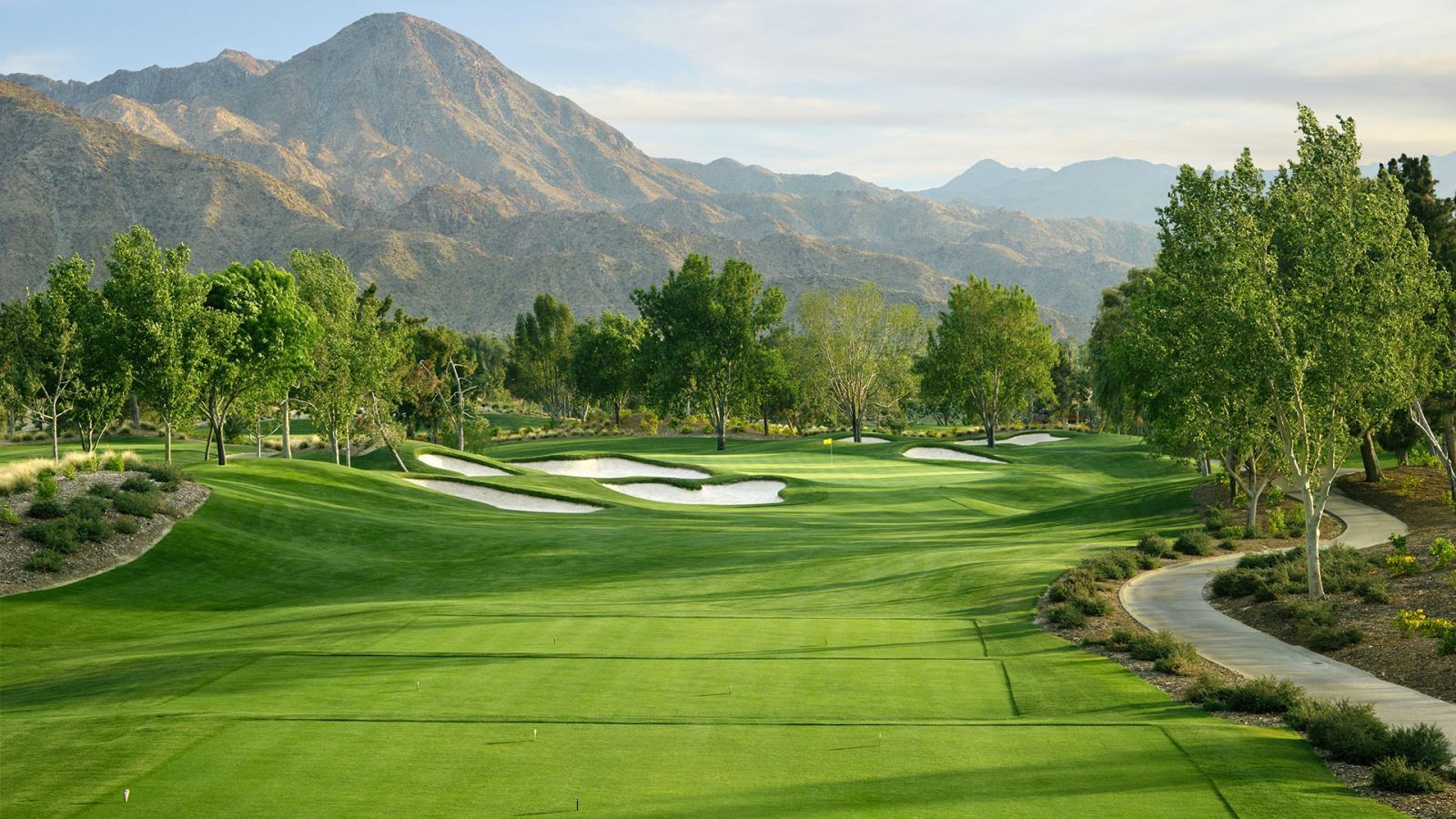 Palm Springs Golf Hole Course. Resort