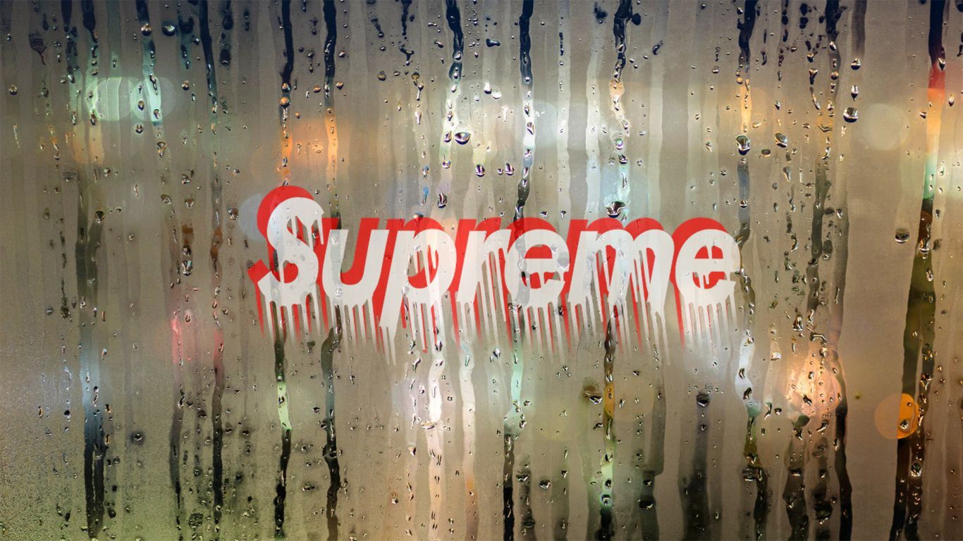 Free download HD Drippy Supreme logo cool backgroundwallpaper
