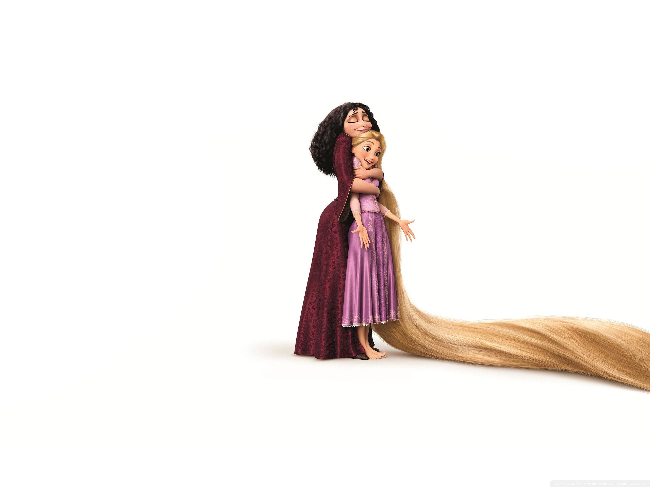 Tangled Mother Gothel And Rapunzel Ultra HD Desktop