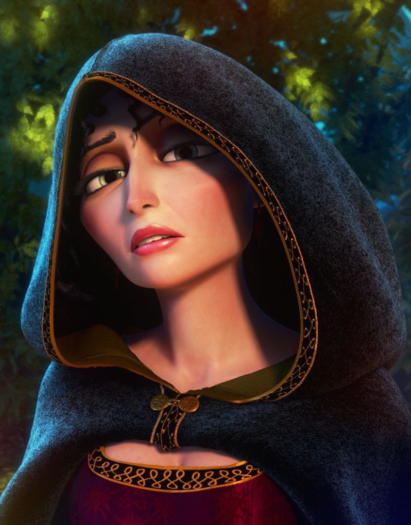 Mother Gothel, is it just me or does she seem like hera kidnapping