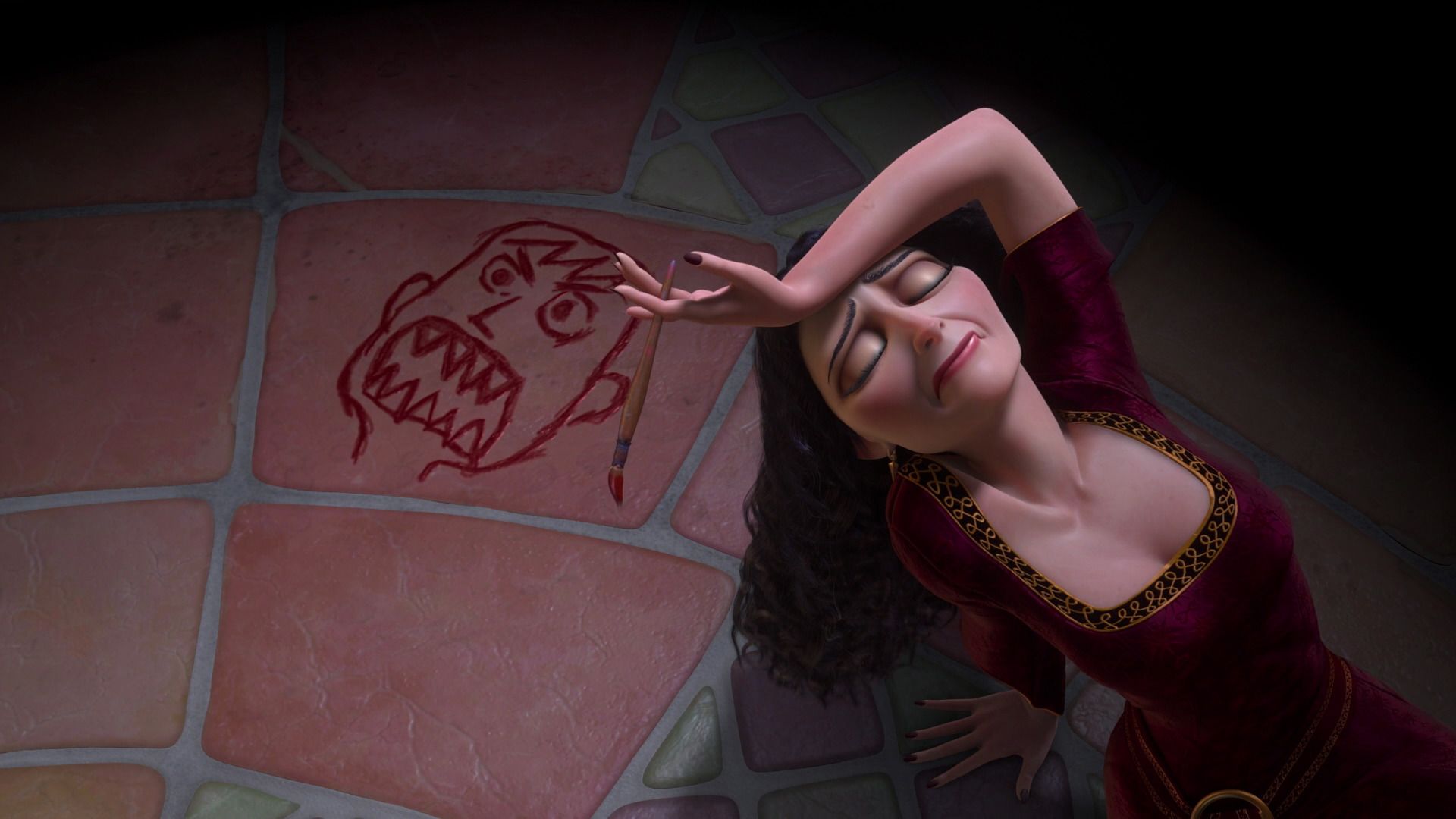Mother Gothel. The Merry Mousewife