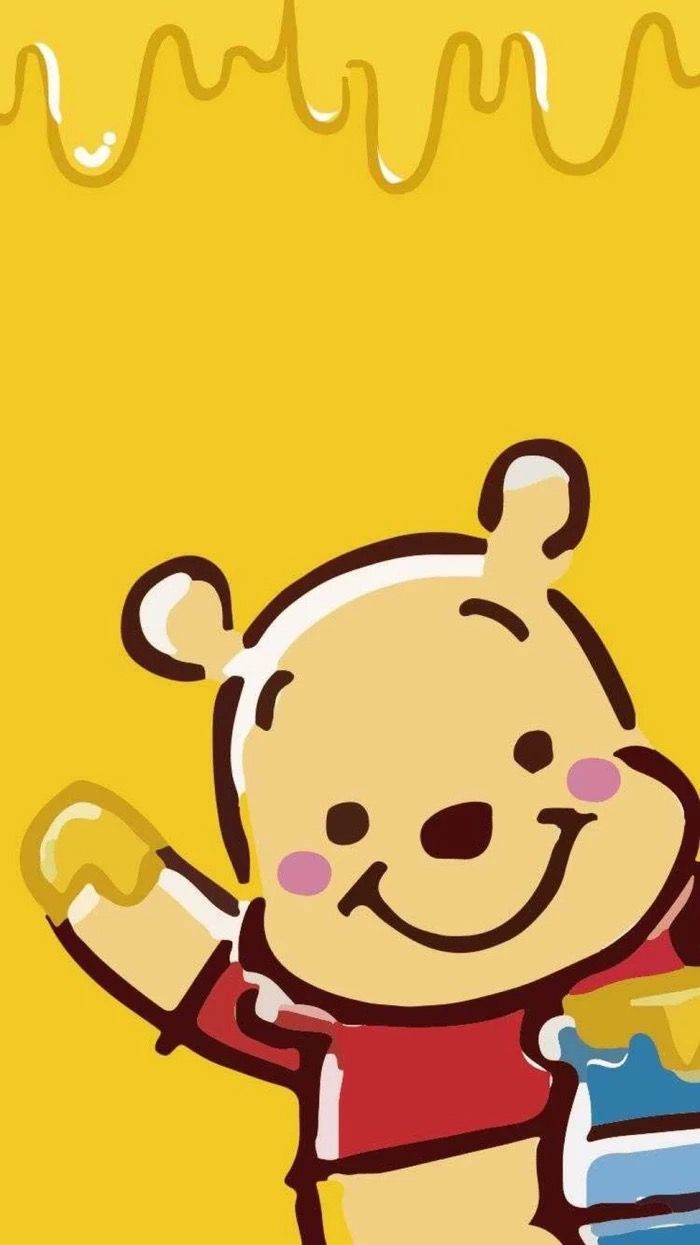 Winnie the Pooh. Wallpaper iphone disney, Cartoon wallpaper iphone, Wallpaper iphone cute