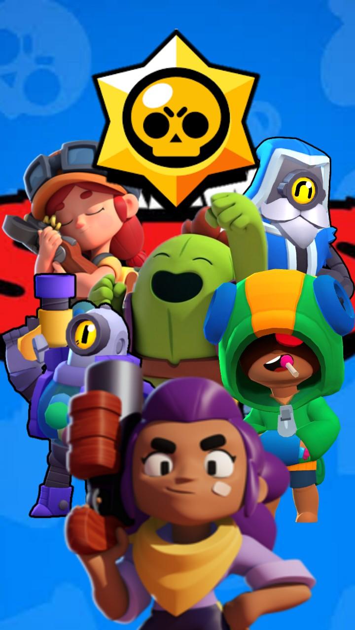 Brawl Stars Characters Wallpapers Wallpaper Cave