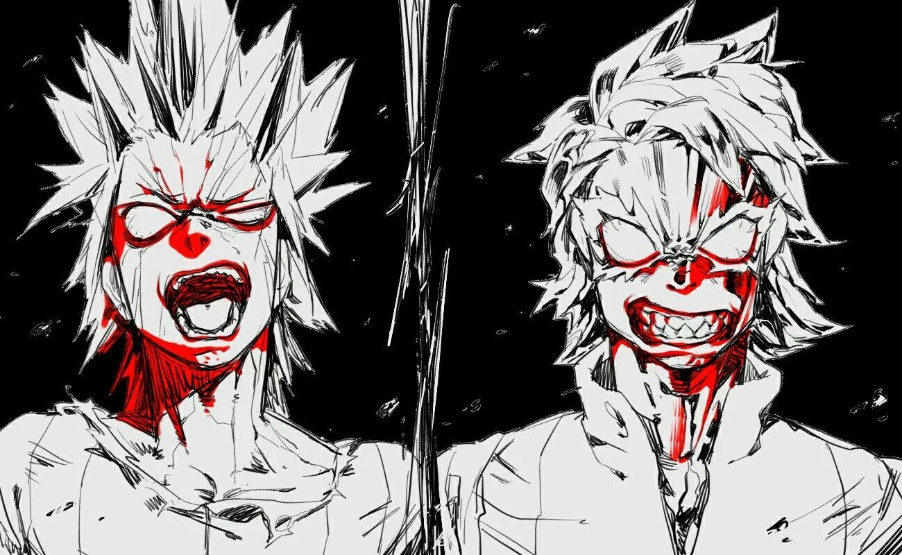 Kirishima Eijirou & Tetsutetsu Tetsutetsu. My Hero Academia