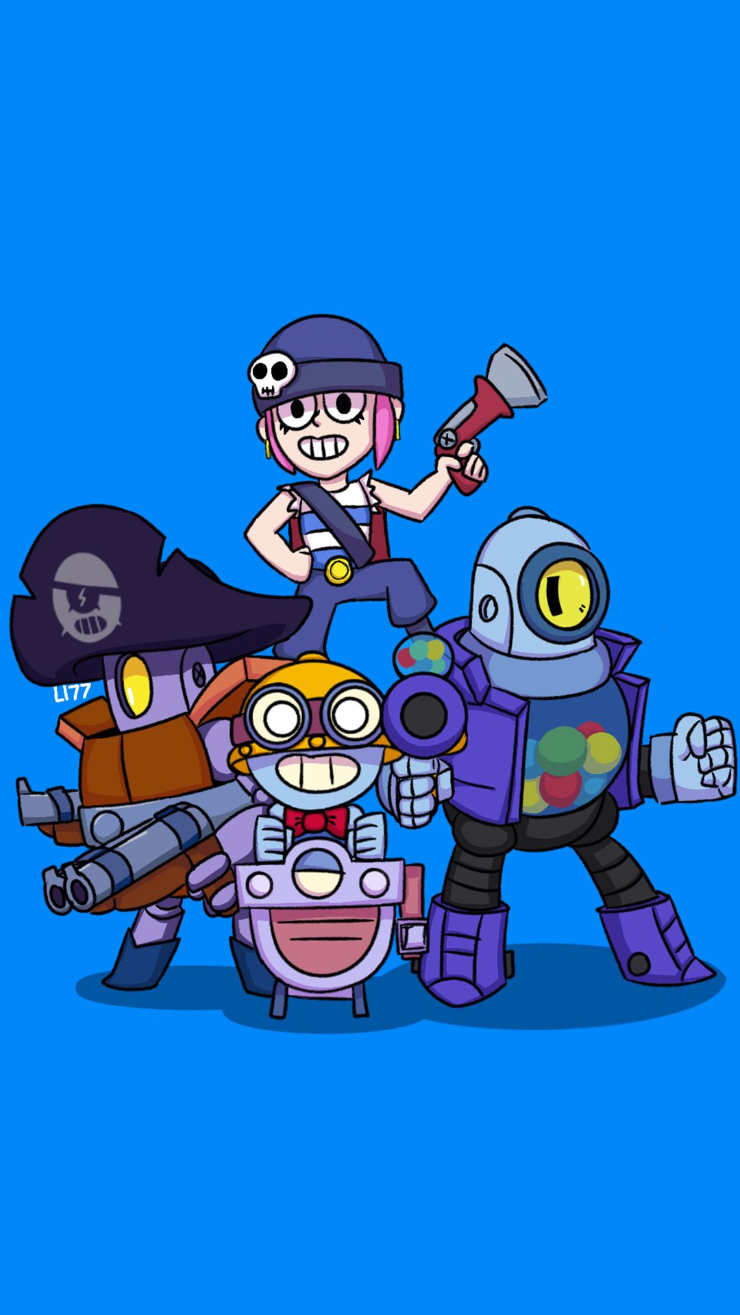 Brawl Stars Characters Wallpapers - Wallpaper Cave