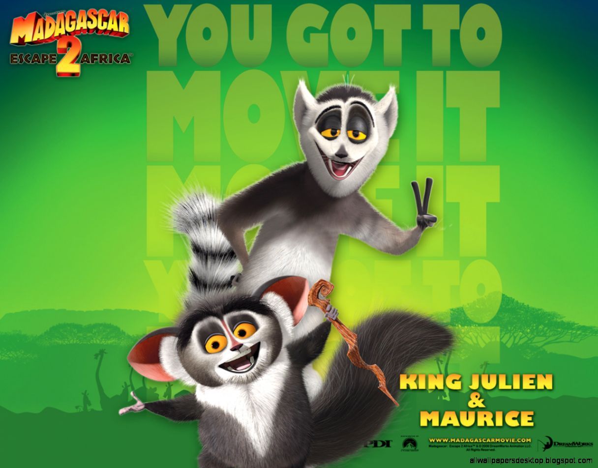 King Julien Madagascar Cartoon HD Wallpaper. All Wallpaper Desktop
