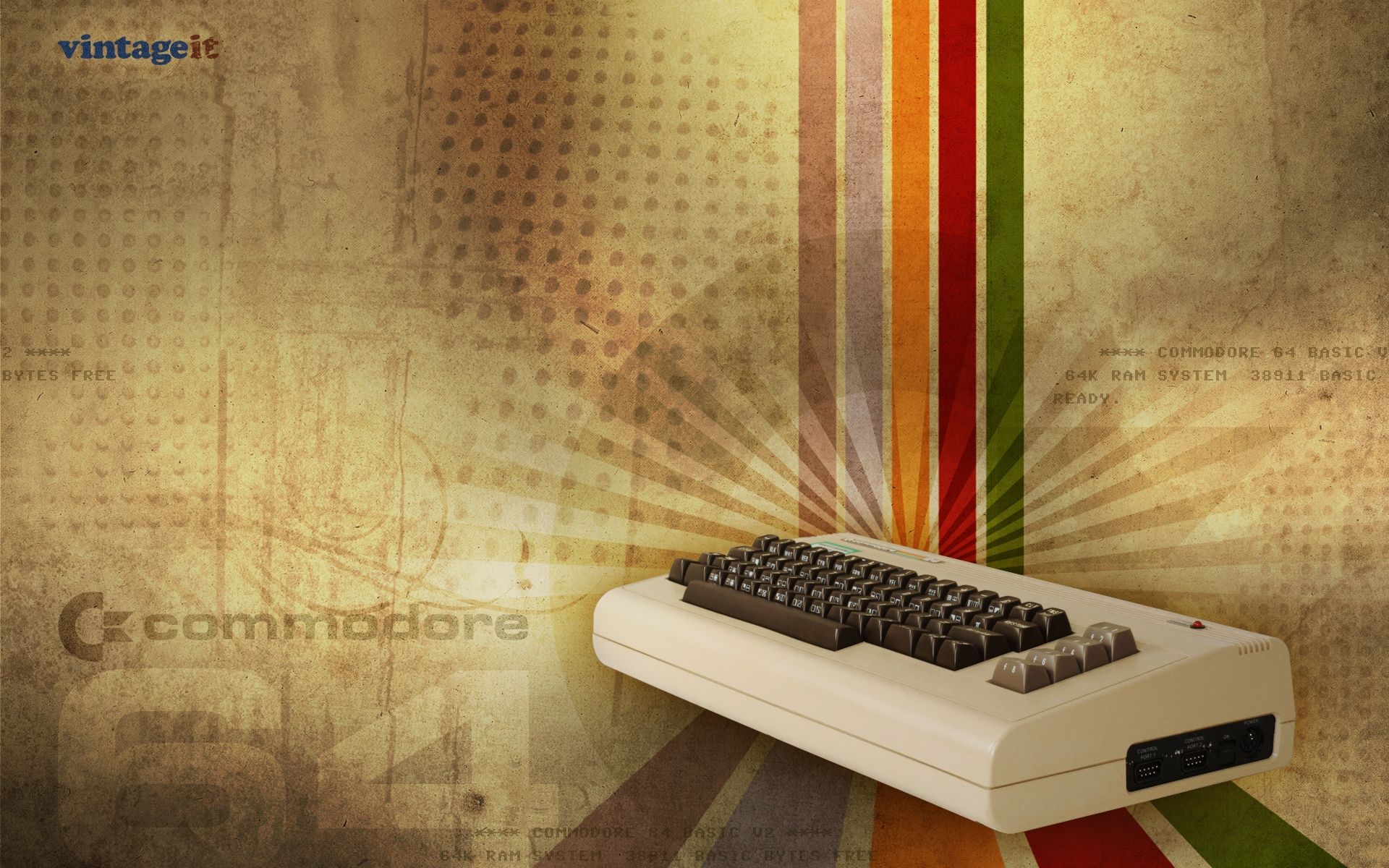 Commodore, vintage, computer