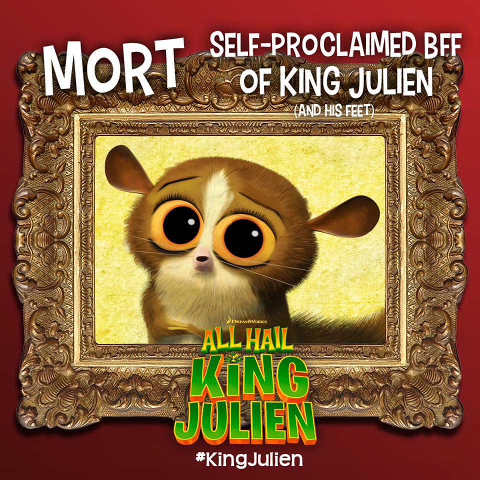 Mort: Self Proclaimed BFF Of King Julien (and His Feet)