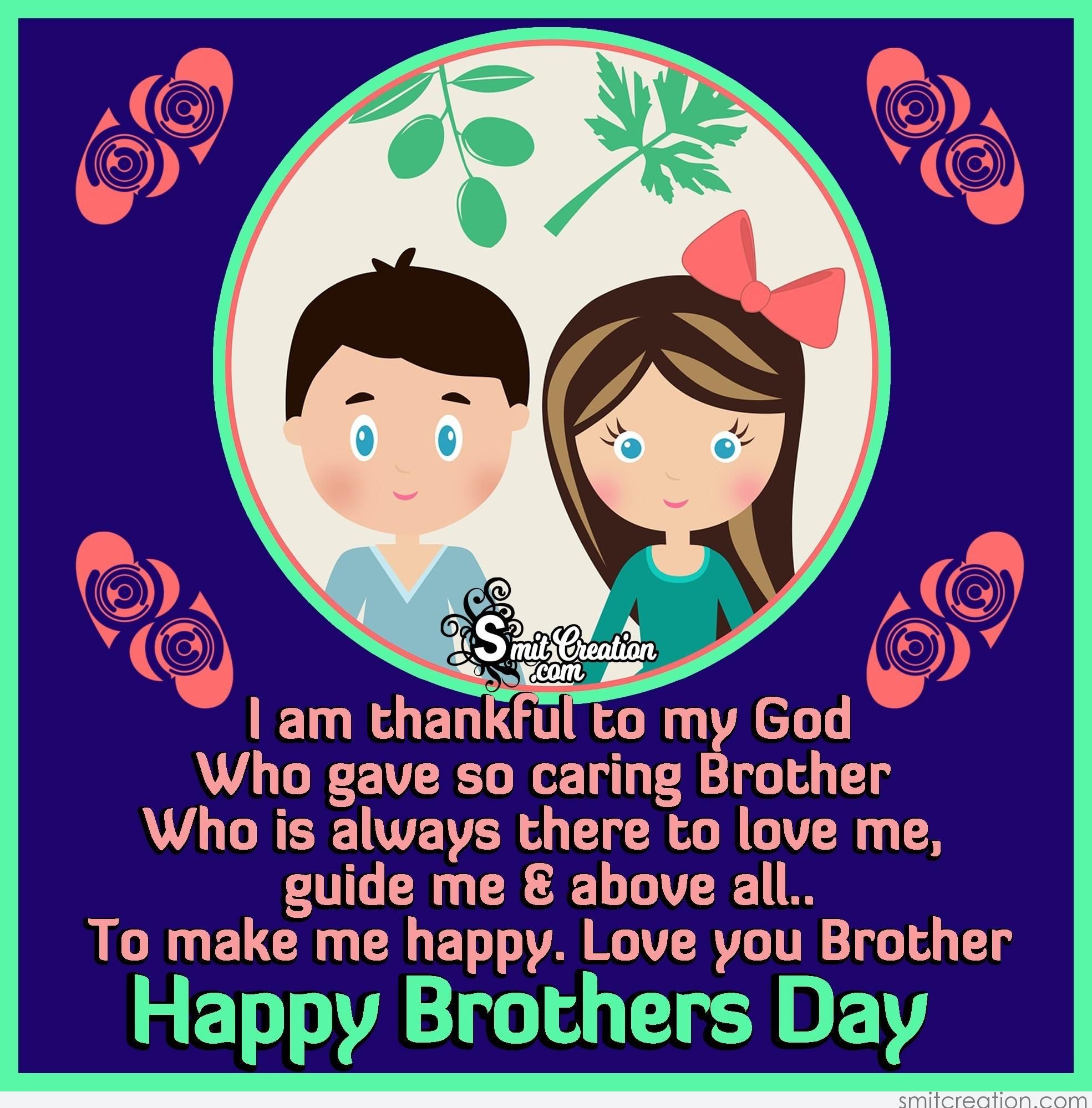 Happy Brothers Day Brother / 28 Best National Brother S Day Cards Ideas