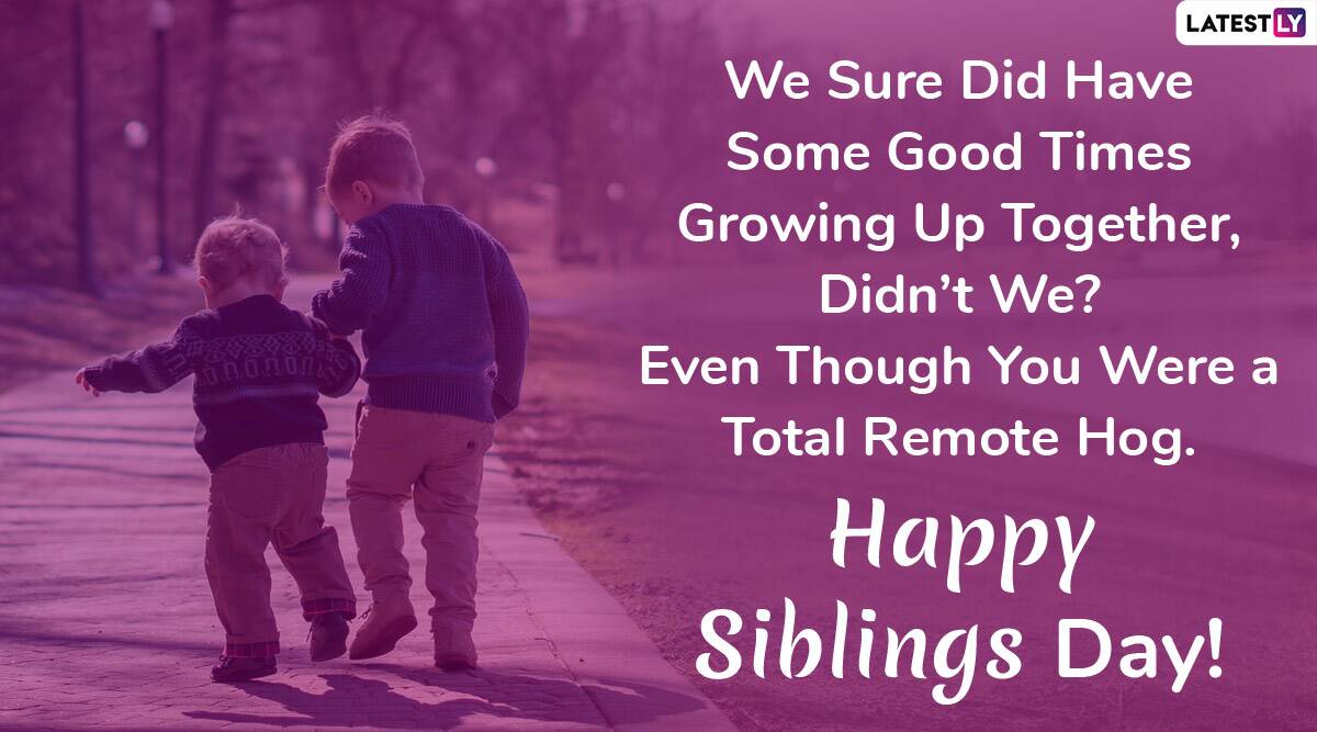 Siblings Day 2020 Image & HD Wallpaper For Free Download Online