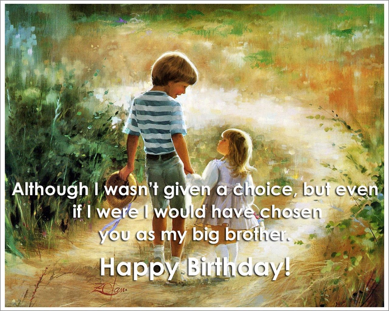 Get Free Happy Birthday Quotes for Brother Image, Photo, Pics