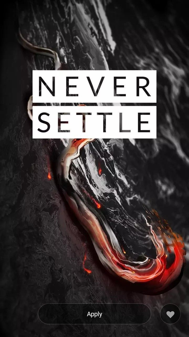 my wall papers. Oneplus wallpaper, Never settle