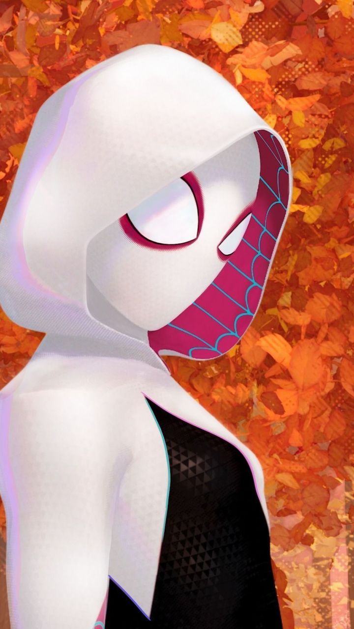 Wallpaper Movie, Spider Man: Into The Spider Verse, White, Animation Movie. Spider Gwen Art, Spider, Spiderman