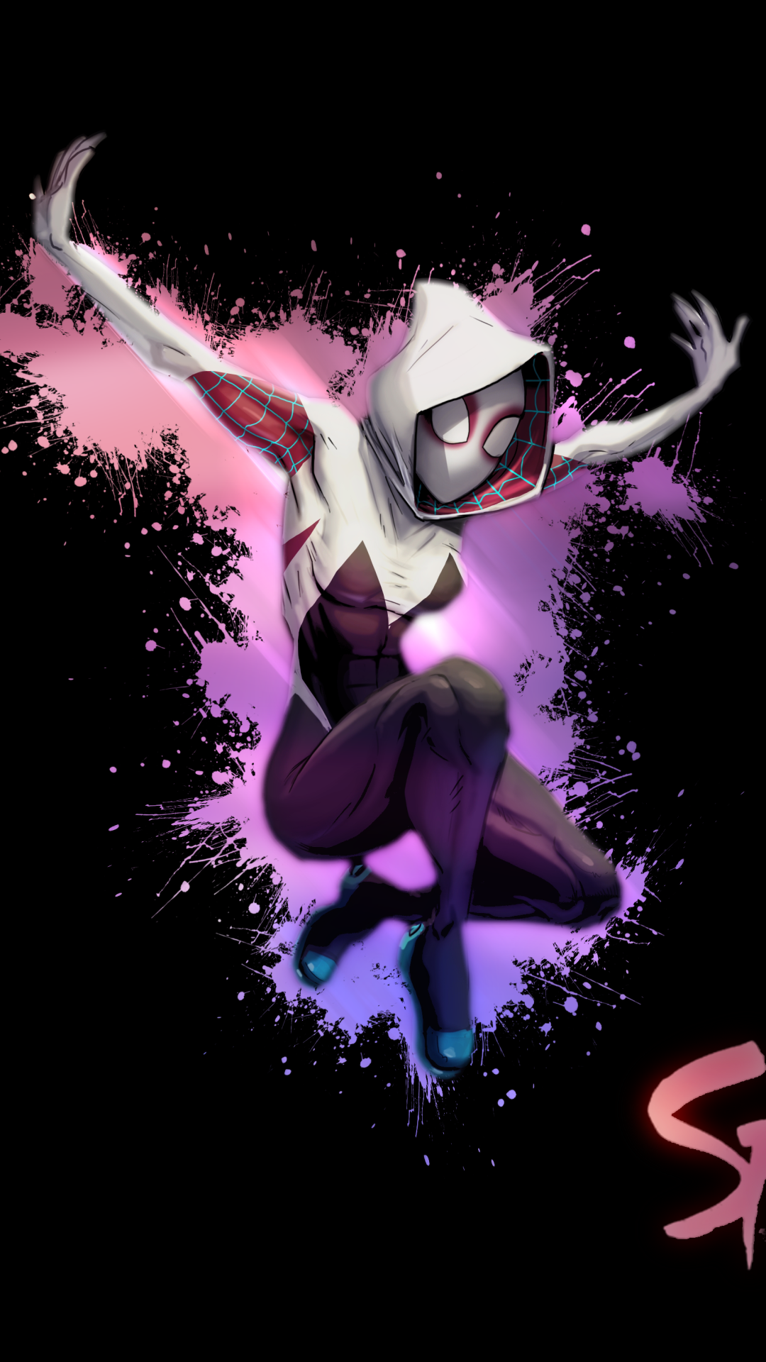 Comics / Spider Gwen (1080x1920) Mobile Wallpaper