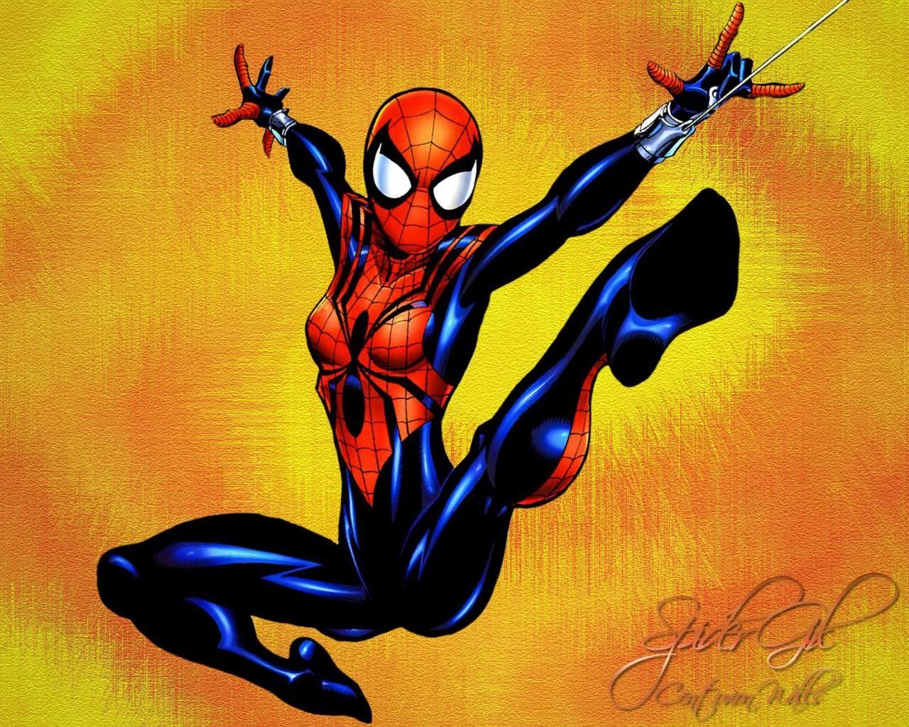 Comics, Spider Man, Marvel Comics, Comics Girls, Spider Girl, Spider Woman Wallpaper