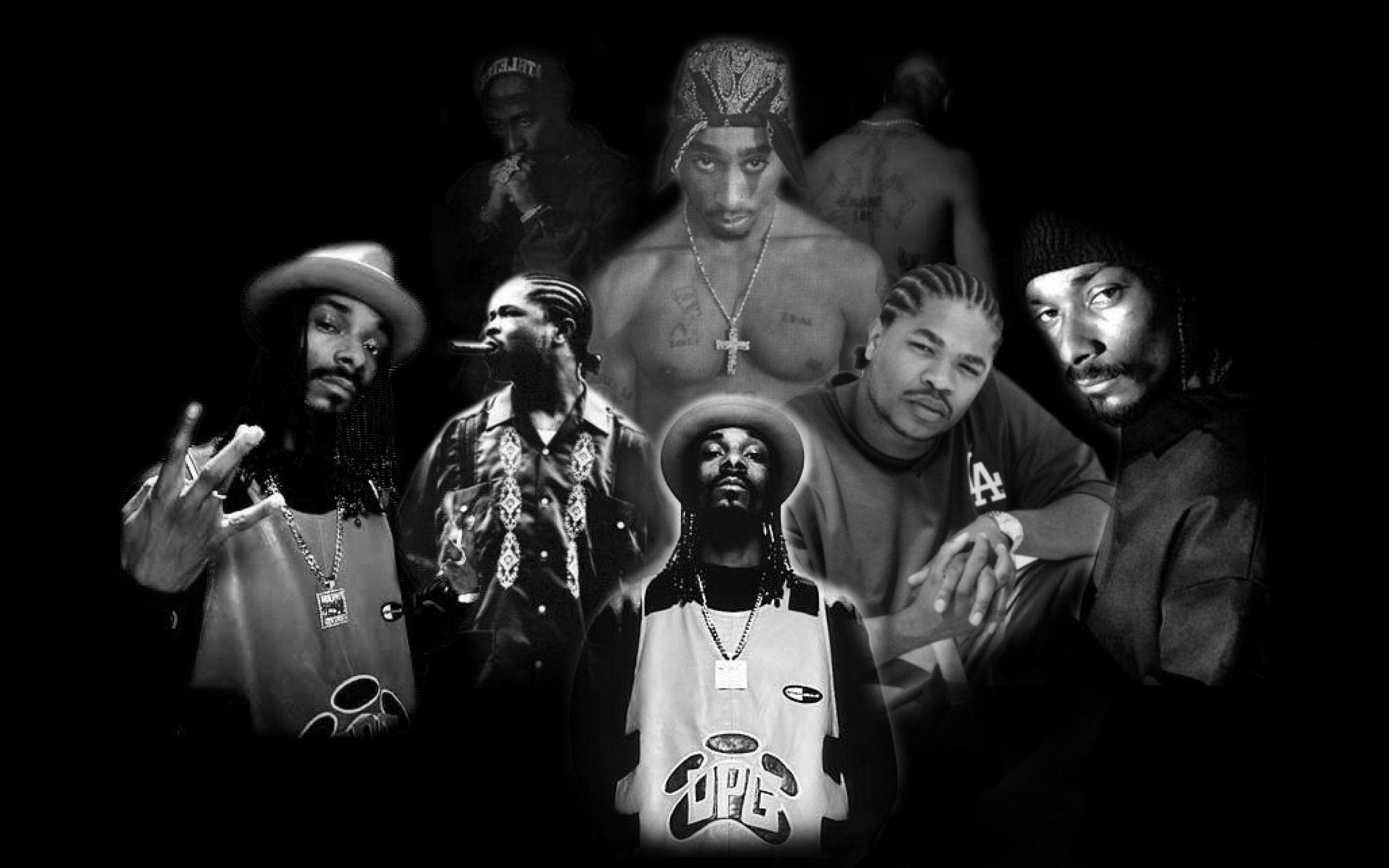 Tupac And Other Rappers Wallpaper & Background