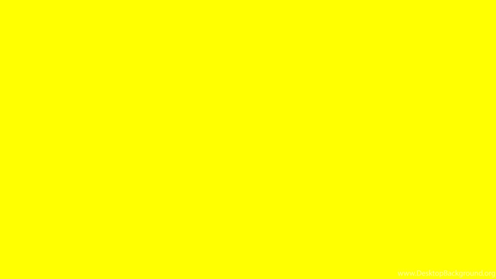 Solid Color Yellow Wallpaper. Desktop Background