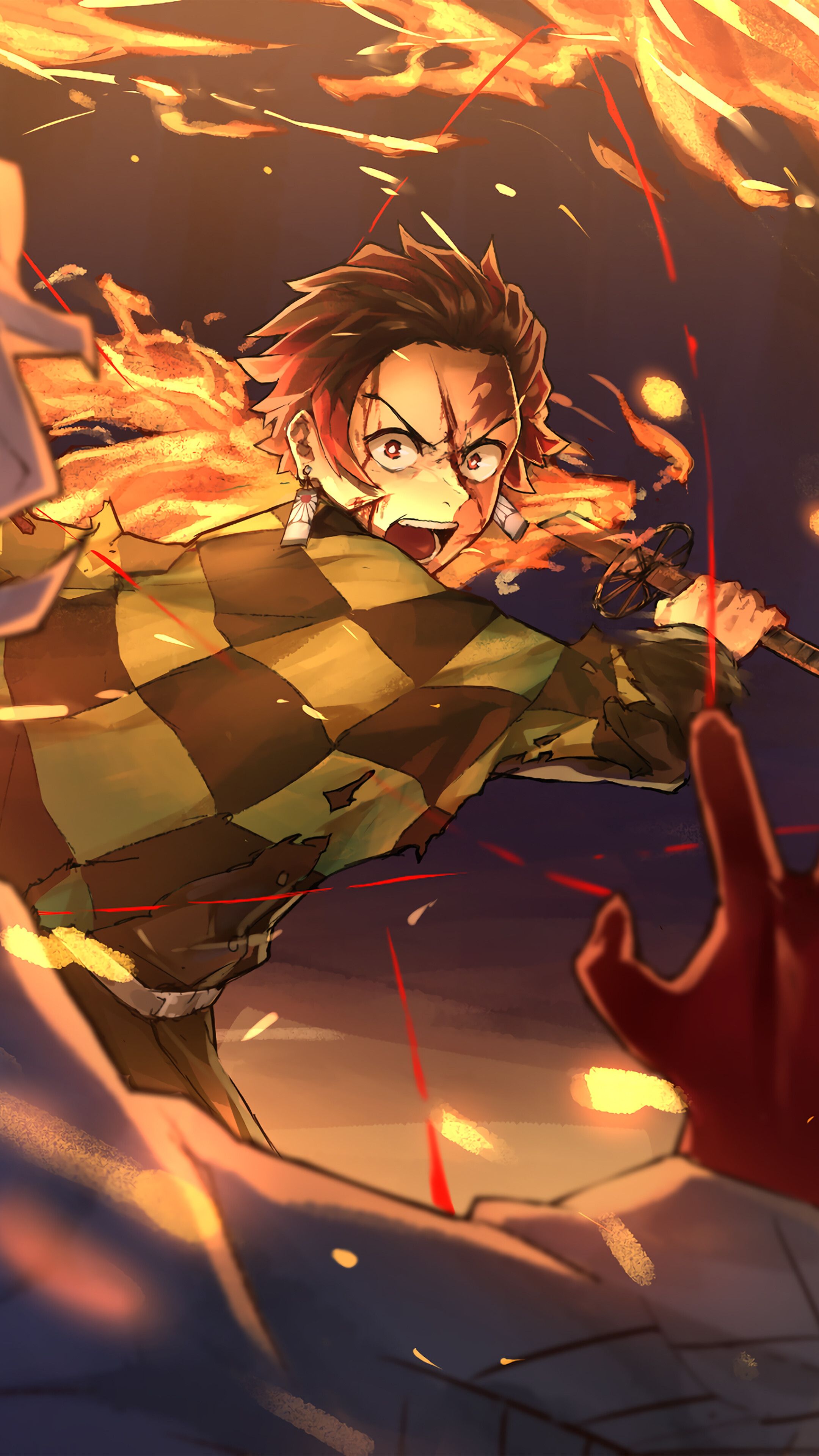 750x1334 Tanjiro Kamado in Demon Slayer Kimetsu no Yaiba Game 2020 iPhone  6 iPhone 6S iPhone 7 Wallpaper HD Games 4K Wallpapers Images Photos  and Background  Wallpapers Den
