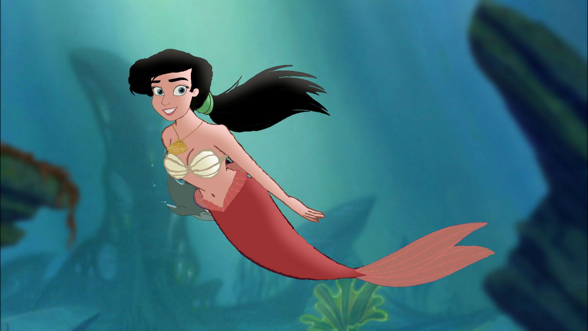 the little mermaid 2 melody grown up as a mermaid