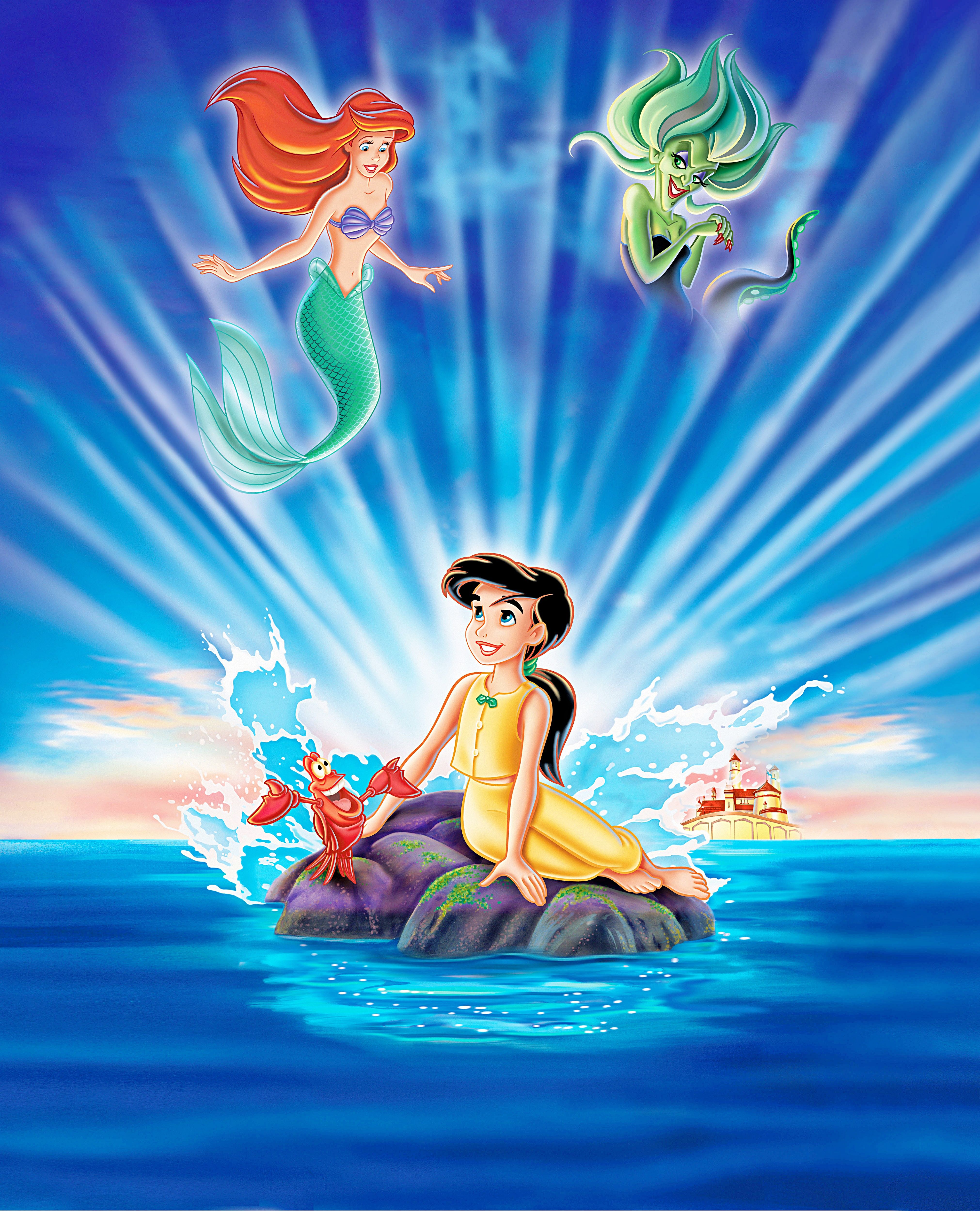 Walt Disney Posters Little Mermaid II: Return to the Sea Disney Characters Photo