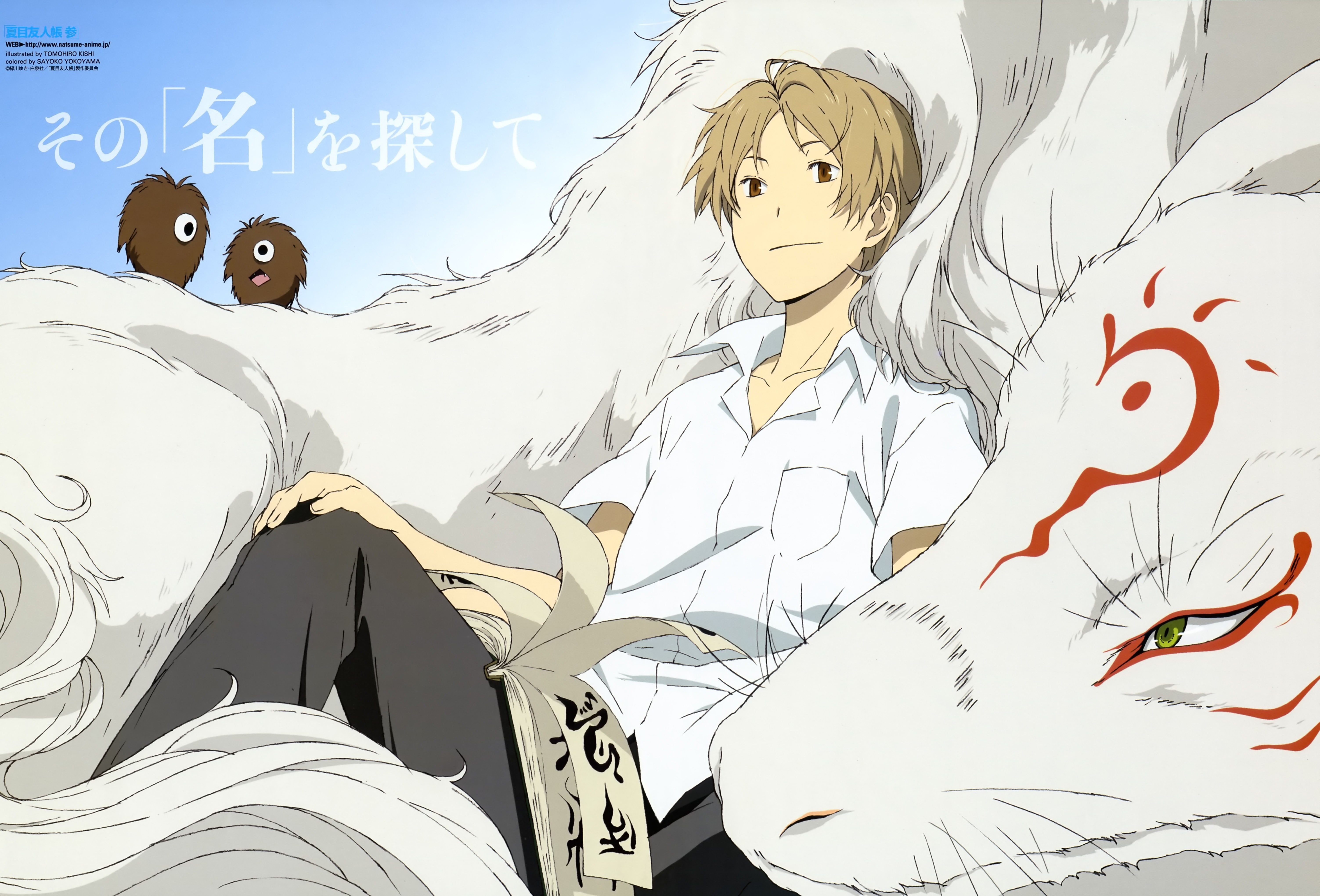 Male anime character, Natsume Book of Friends, Natsume Yuujinchou