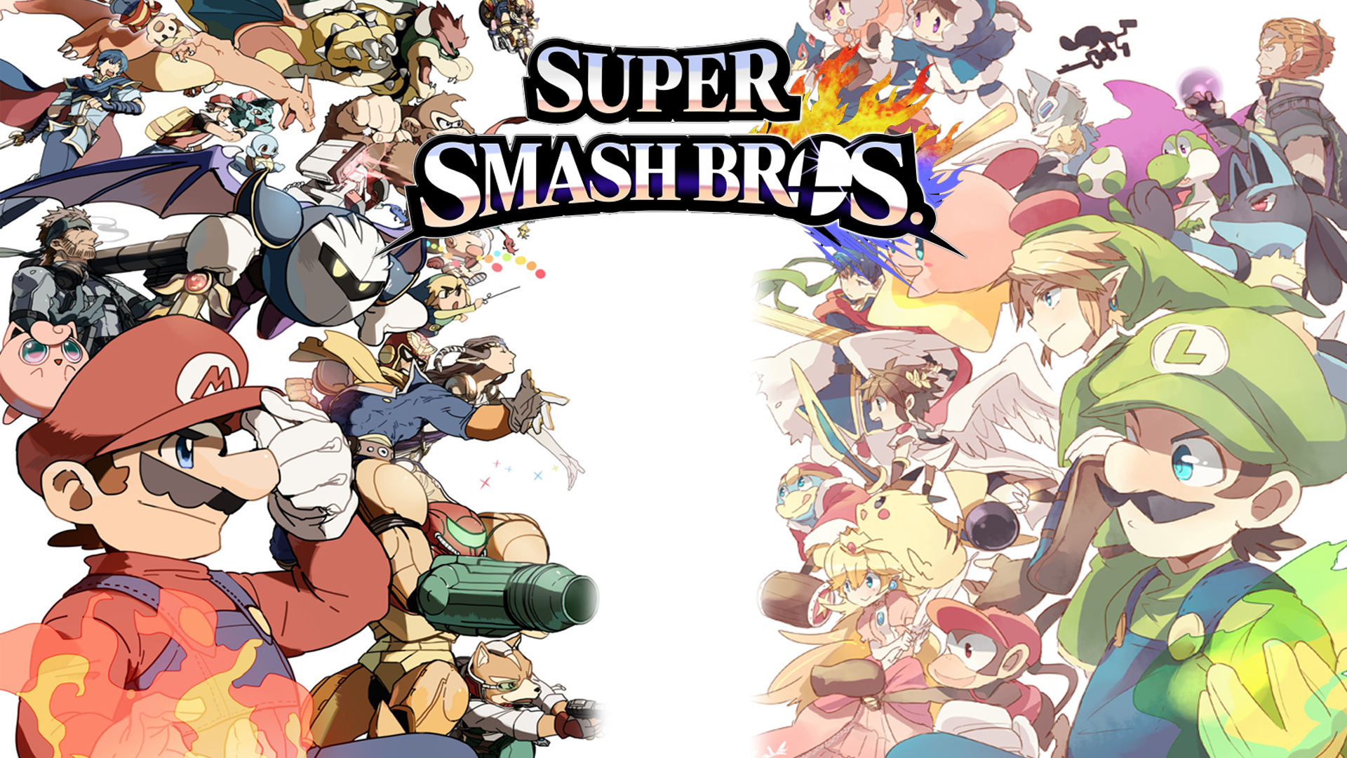 Super Smash Bros Wallpaper Anime