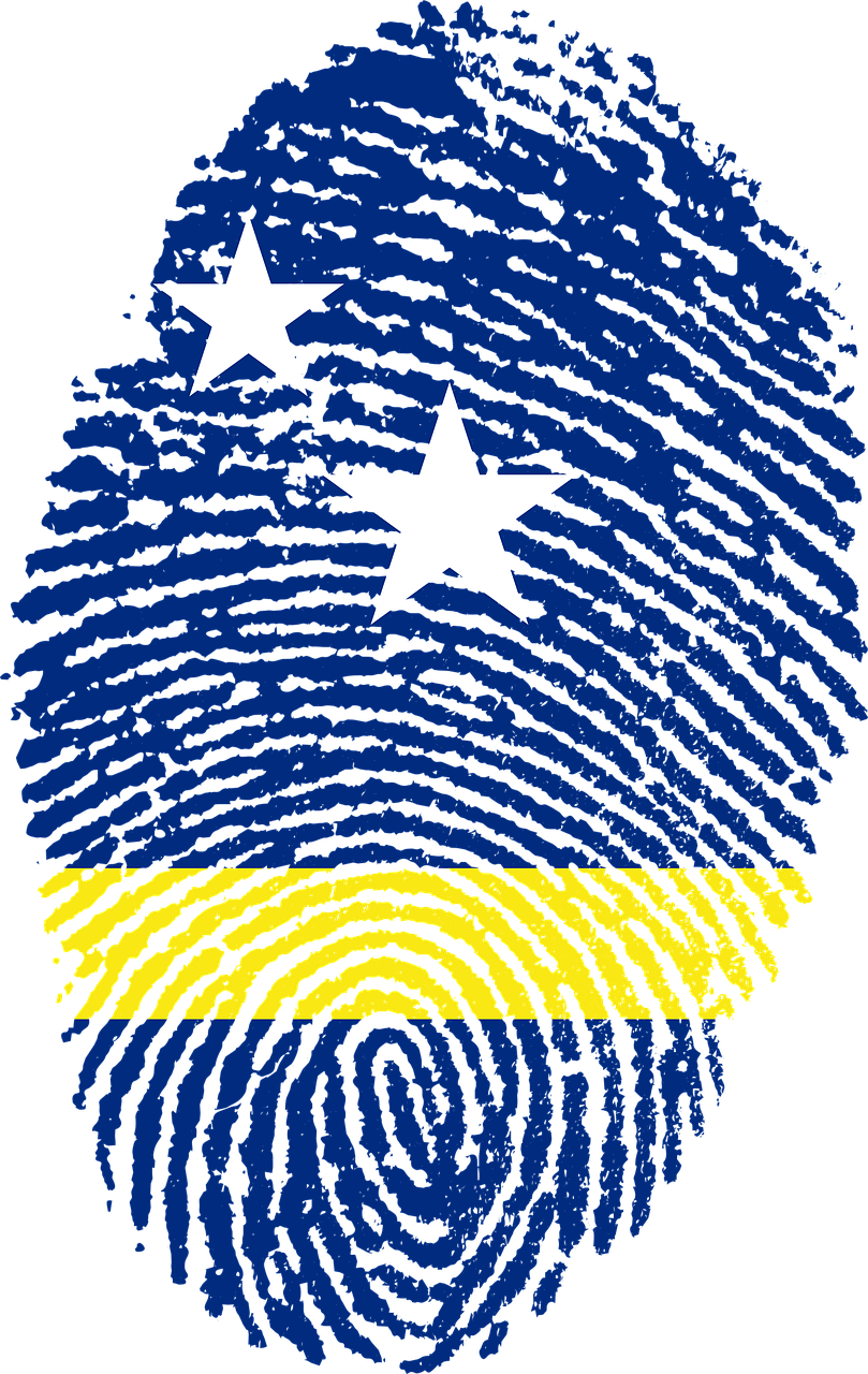 Travel, Curacao, Flag, Fingerprint, Country #travel, #curacao