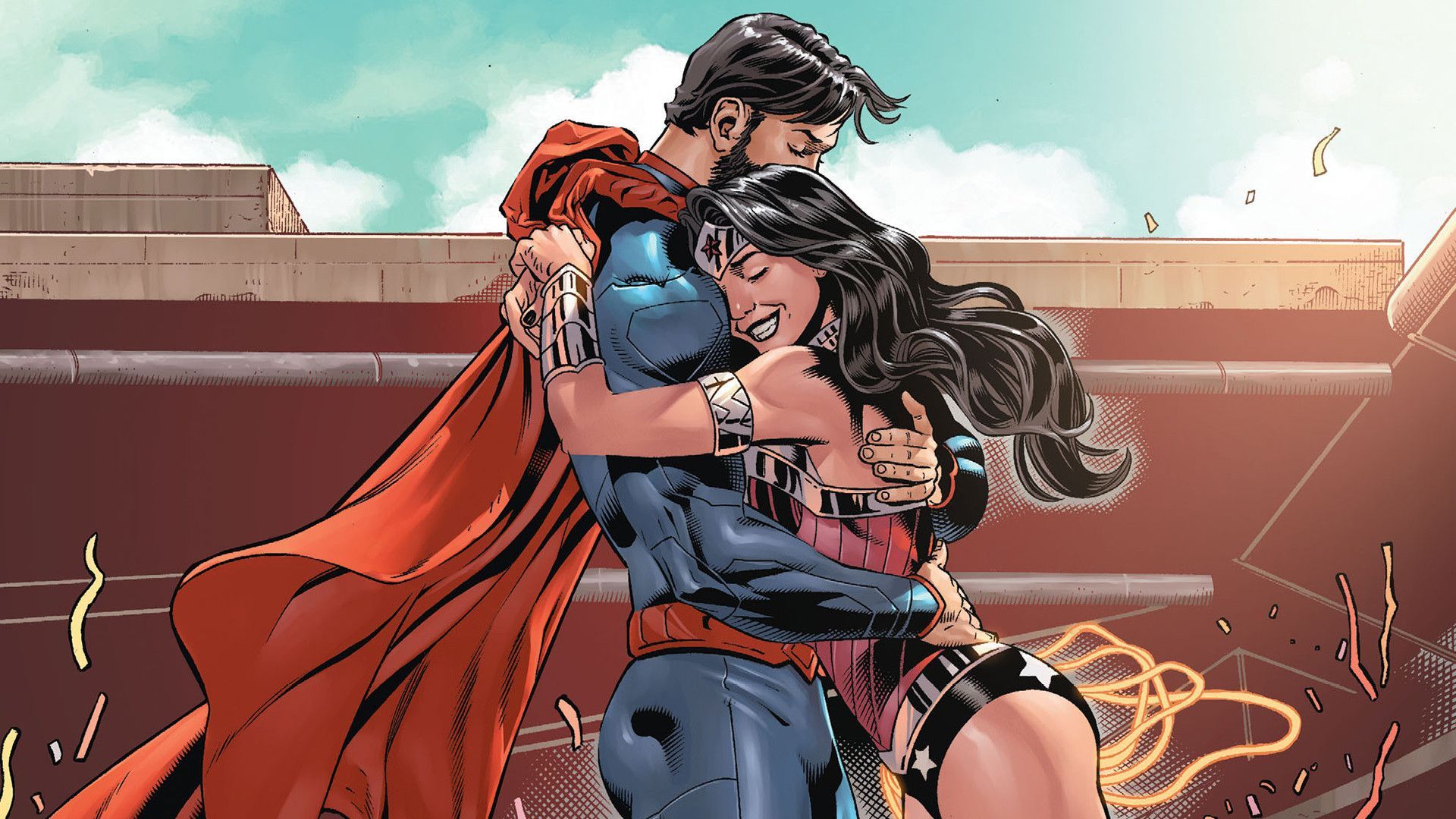 Comics Superman Wonder Woman Wallpaper. Superman Wonder Woman