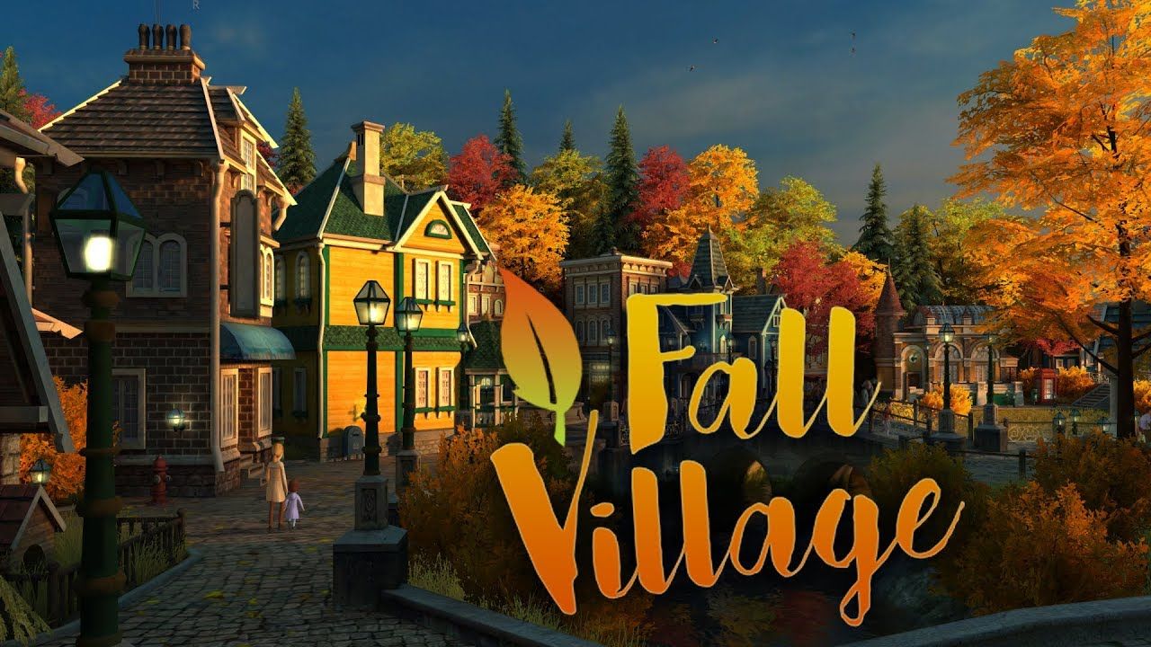 Fall Village 3D Live Wallpaper and Screensaver