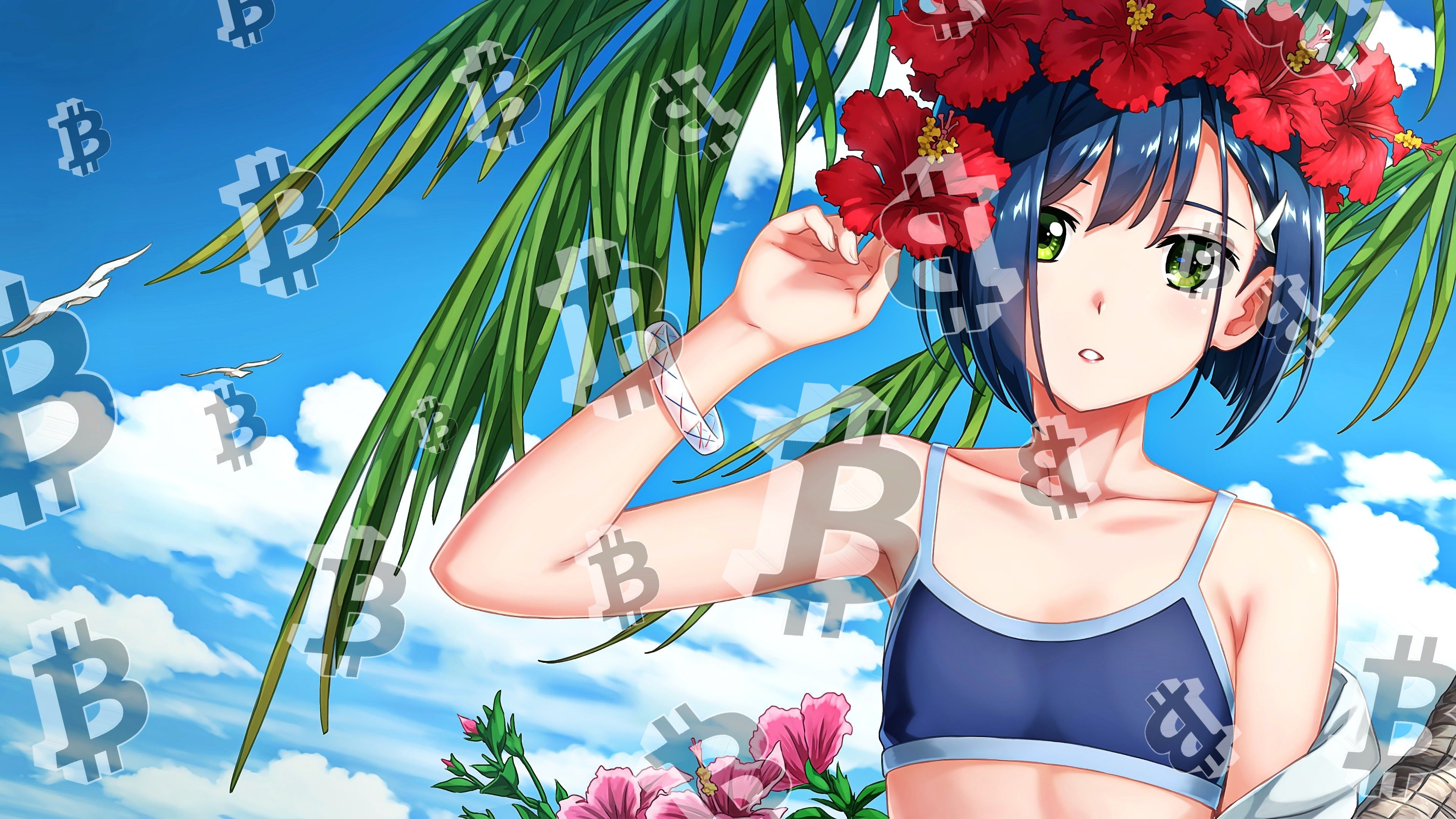 Bitcoins Everywhere Inverted Ichigo Flowers Darling In The Franxx
