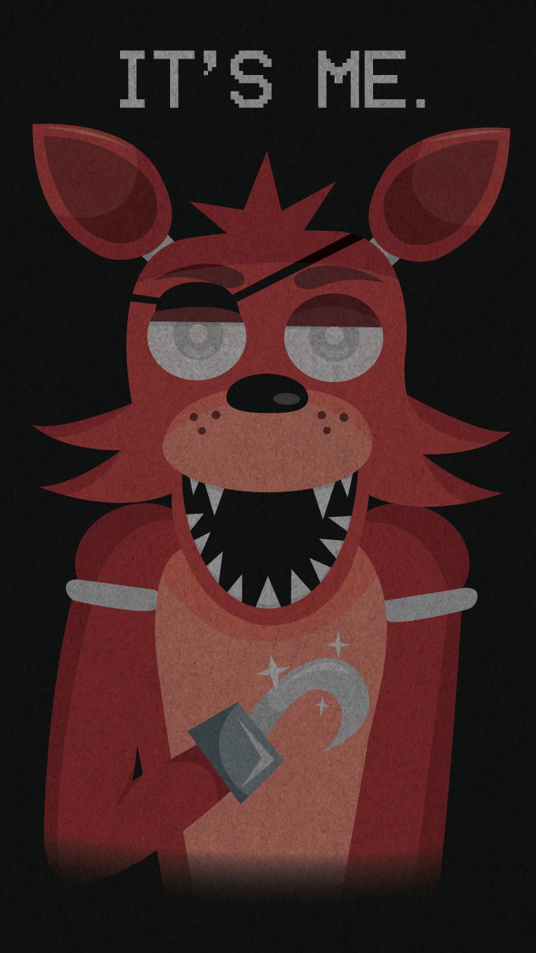 Foxy fnaf, its me, kawaii, HD phone wallpaper