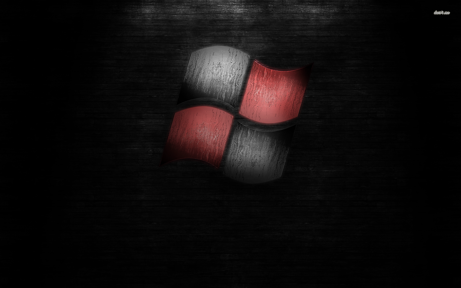 Free download Black and red Windows logo wallpaper Computer