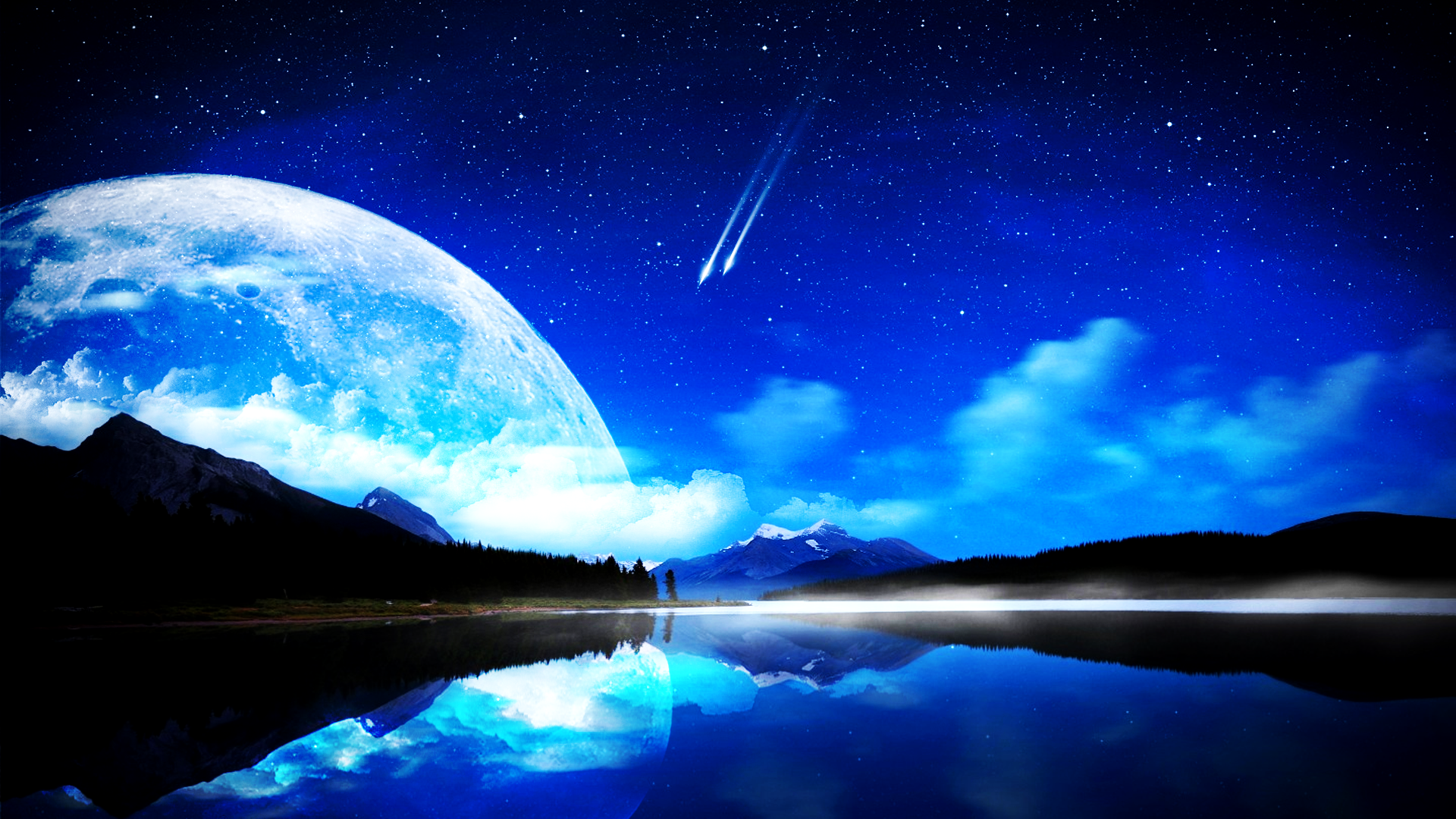 The Moon Desktop Background. Beautiful