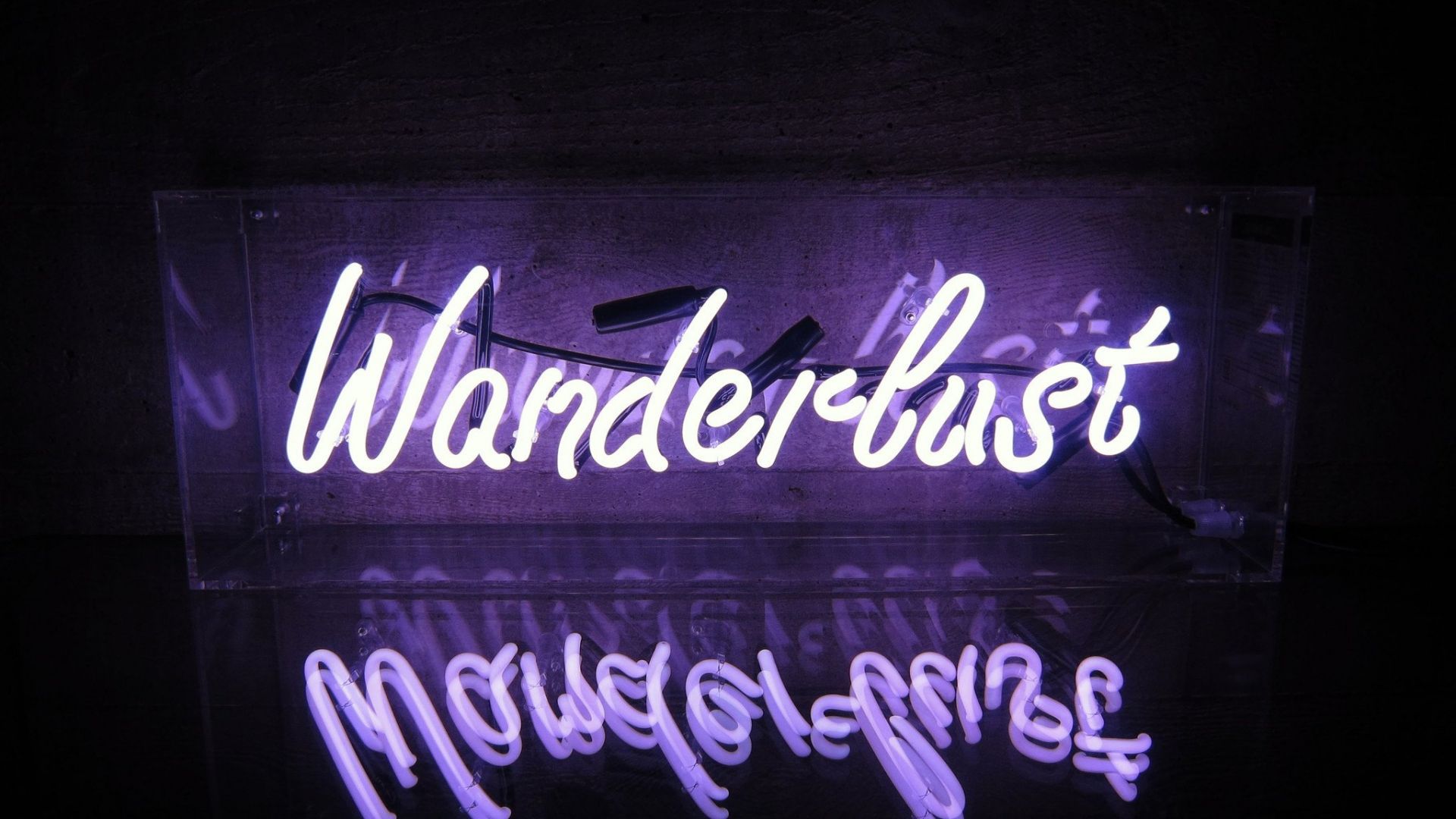 Free download Wanderlust Neon Sign Wallpaper 66622 2048x1536px