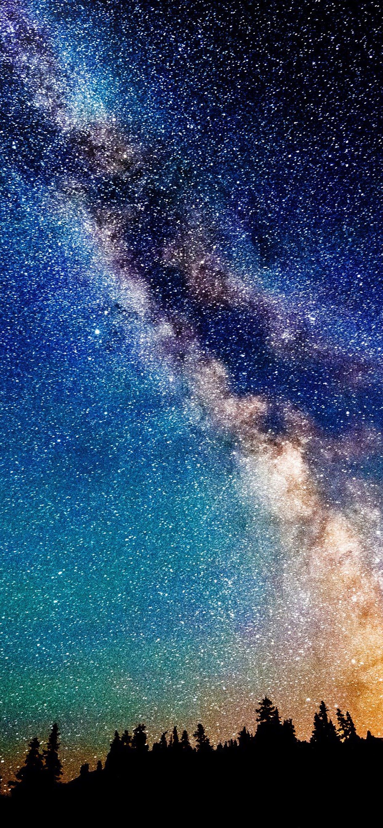 Milky Way, Night, Sky, Stars, Scenery, 4k, 3840x HD