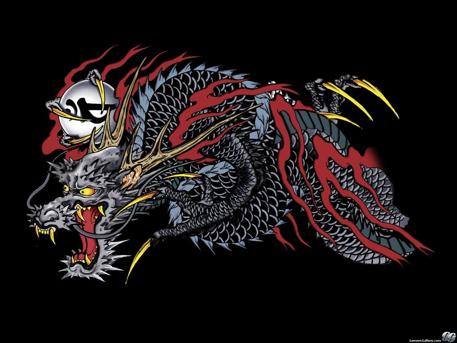 Yakuza Dragon Wallpaper Free Yakuza Dragon Background