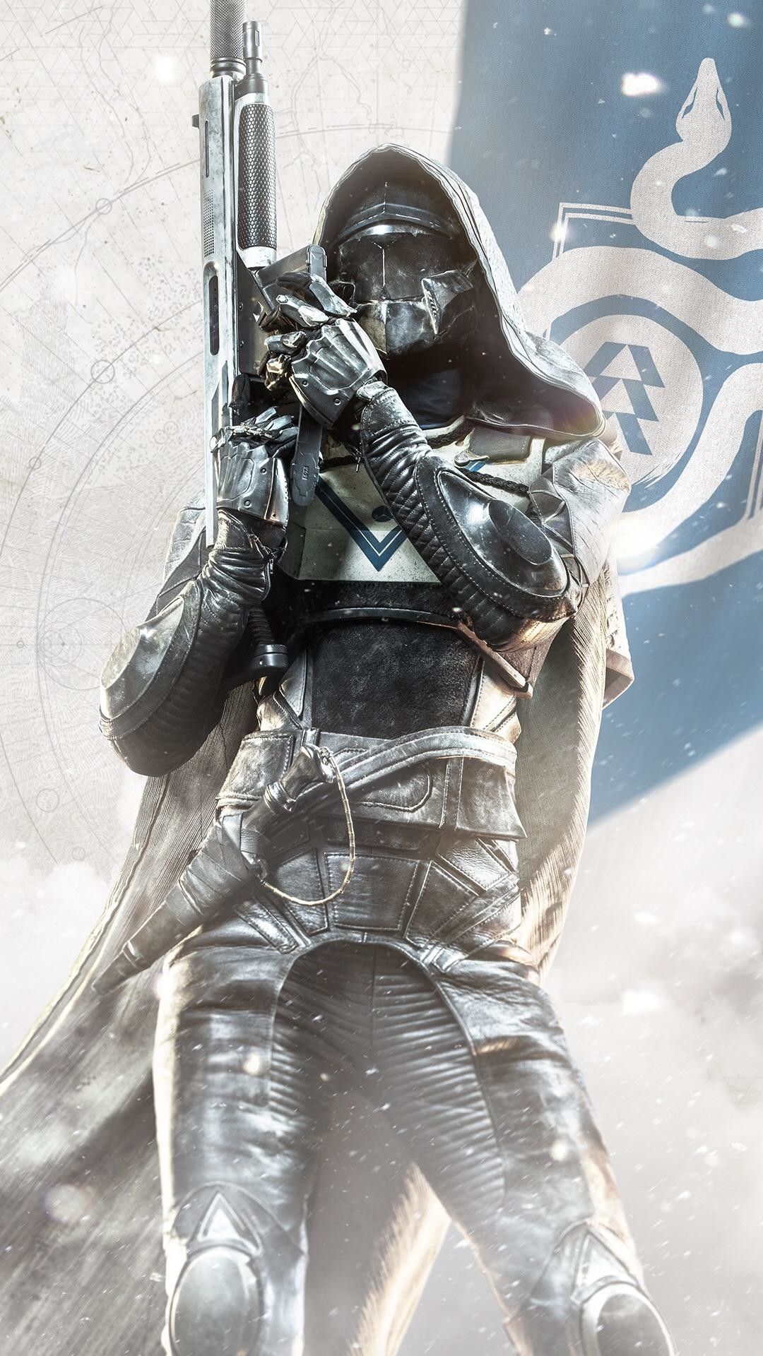 Destiny Hunter iPhone Wallpaper